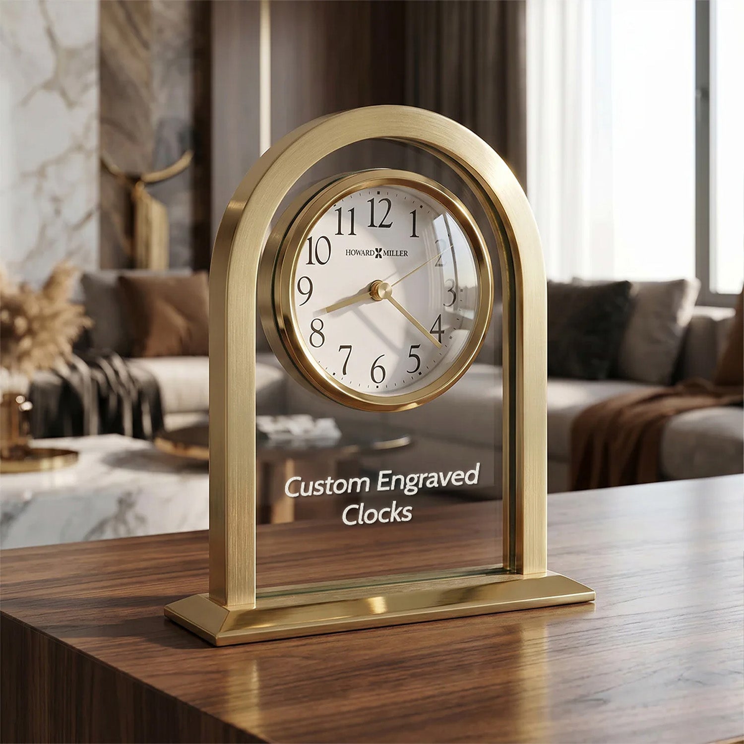 Custom Engraved Clocks