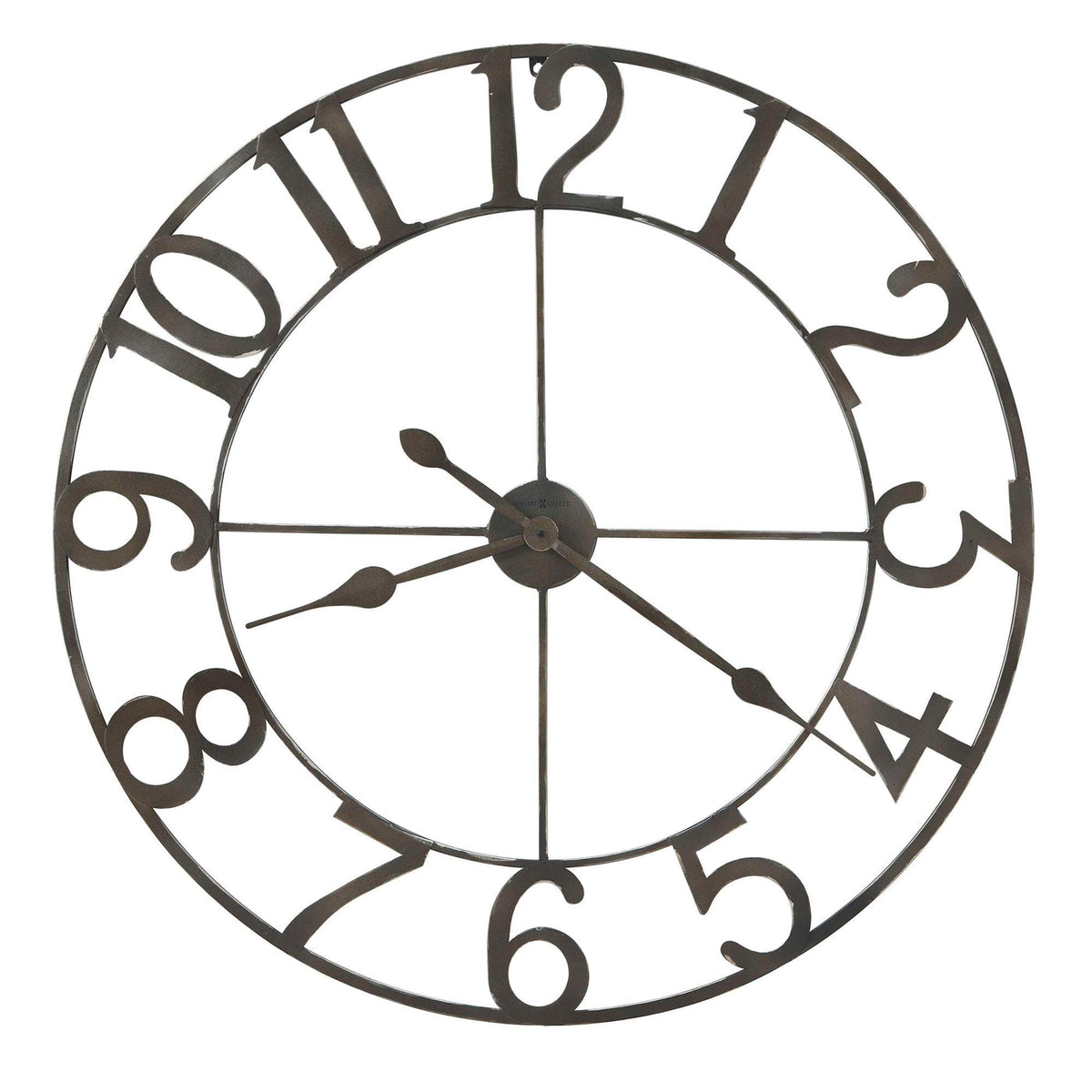 Howard Miller Artwell Wall Clock, 36-inch, product packshot on a white background