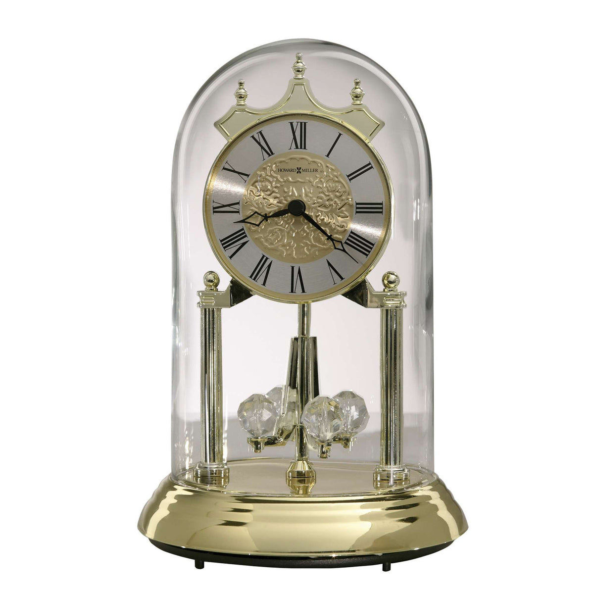 Howard Miller Christina Tabletop Clock, 9-inch, product packshot on a white background