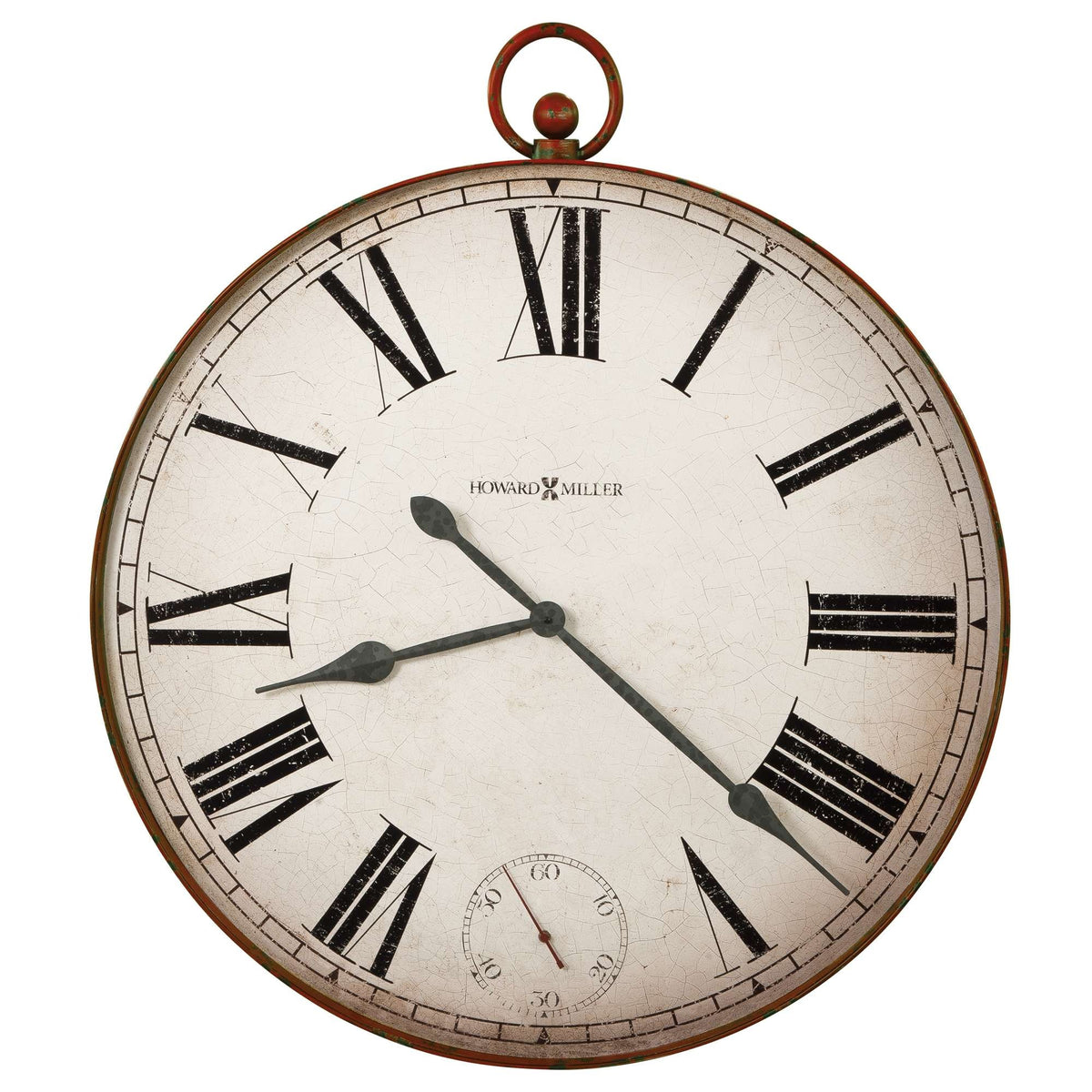 Howard Miller Gallery Pocket Watch II Wall Clock, 36-inch, product packshot on a white background