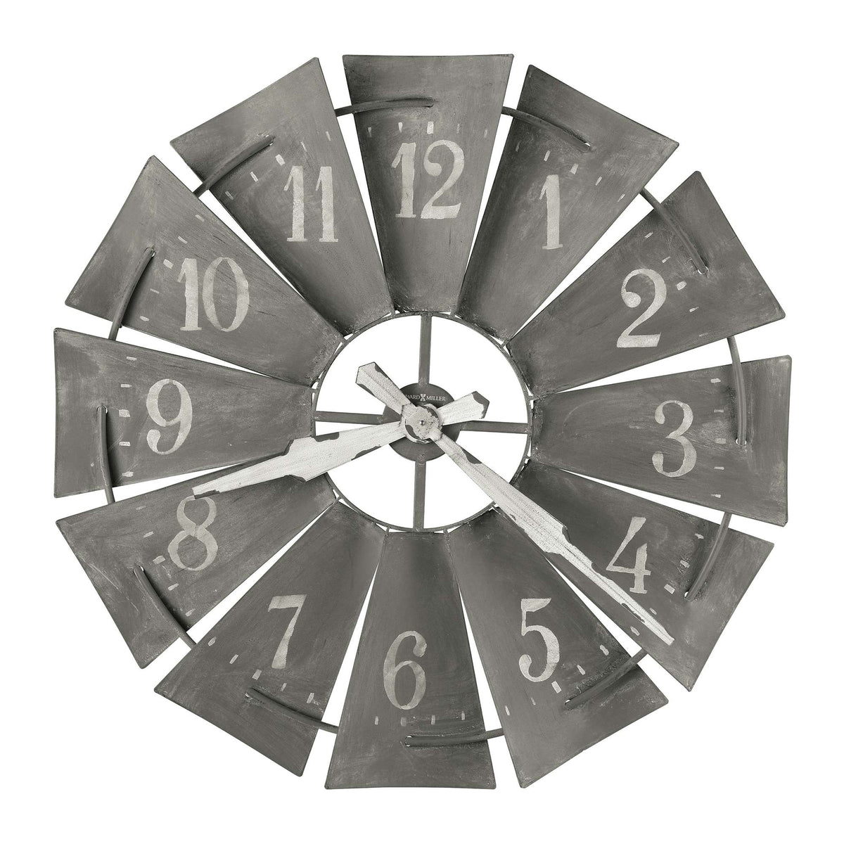 Howard Miller Windmill Wall Clock, 34-inch, product packshot on a white background