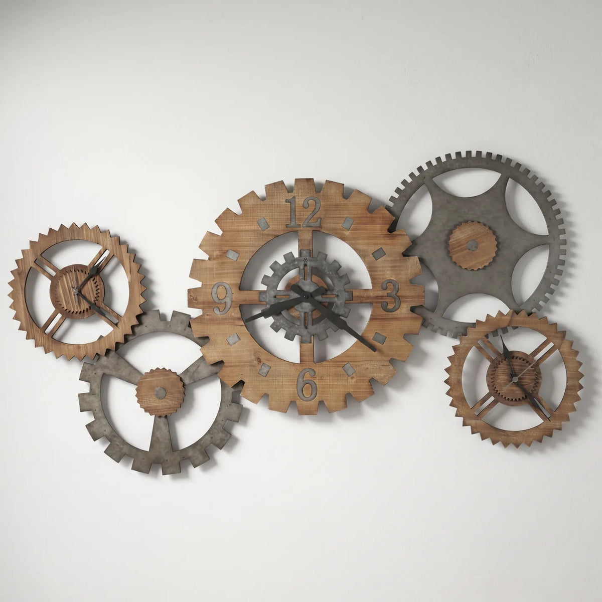Howard Miller Cogwheel III Gallery Wall, 49-inch, front view on a plain white background