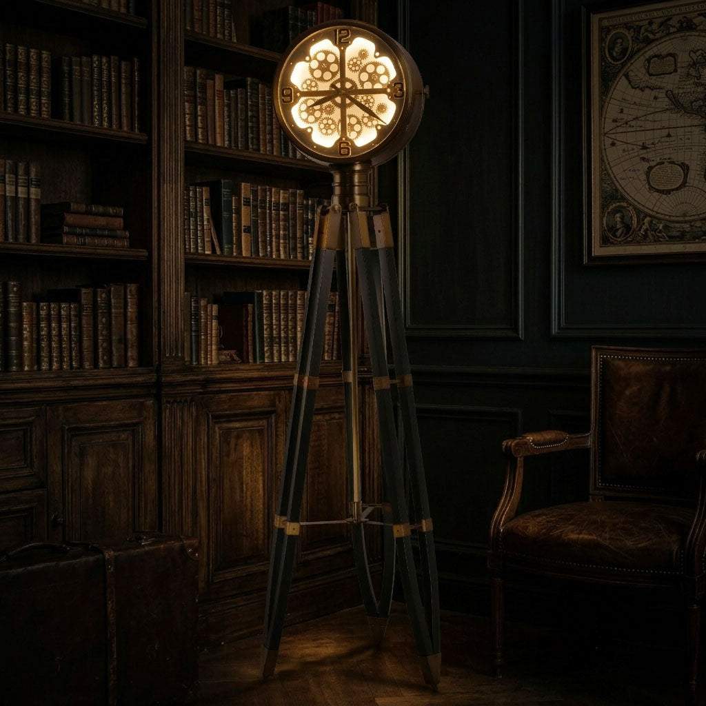 Caspian II Tripod Grandfather Clock
