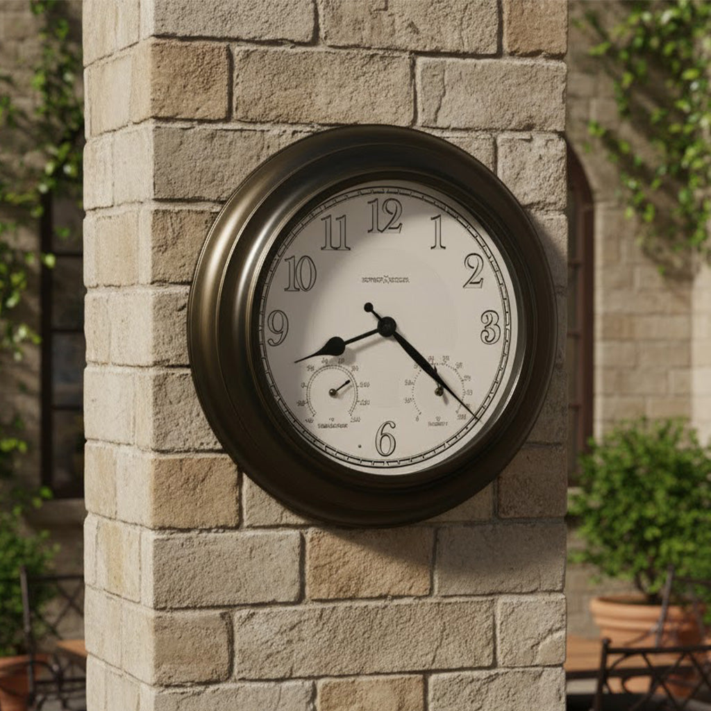 Briar Outdoor Wall Clock – Howard Miller