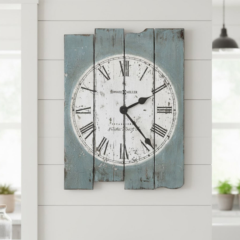 彫刻家 マイケルガーマン氏作 アンティーク彫刻　アメリカンインテリア カウンター Mack Road Wall Clock – Howard Miller
