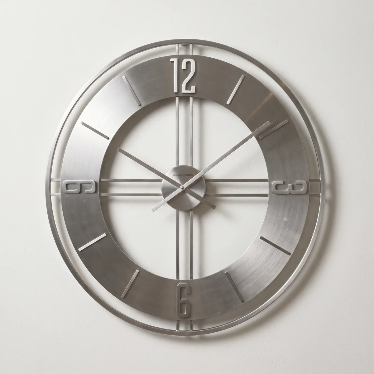 Howard Miller Stapleton Wall Clock, 30-inch, front view on a plain white background