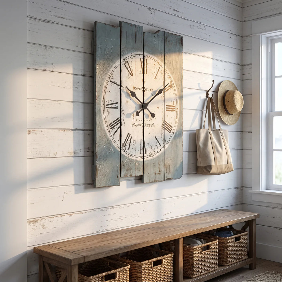 Mack Road 23 in Oversized Wall Clock | Howard Miller Mack Road 23 in Oversized Wall Clock | Howard Miller