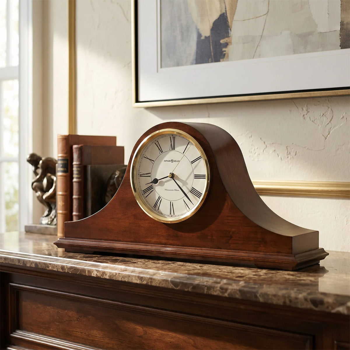 Christopher Chiming Mantel Clock | Howard Miller