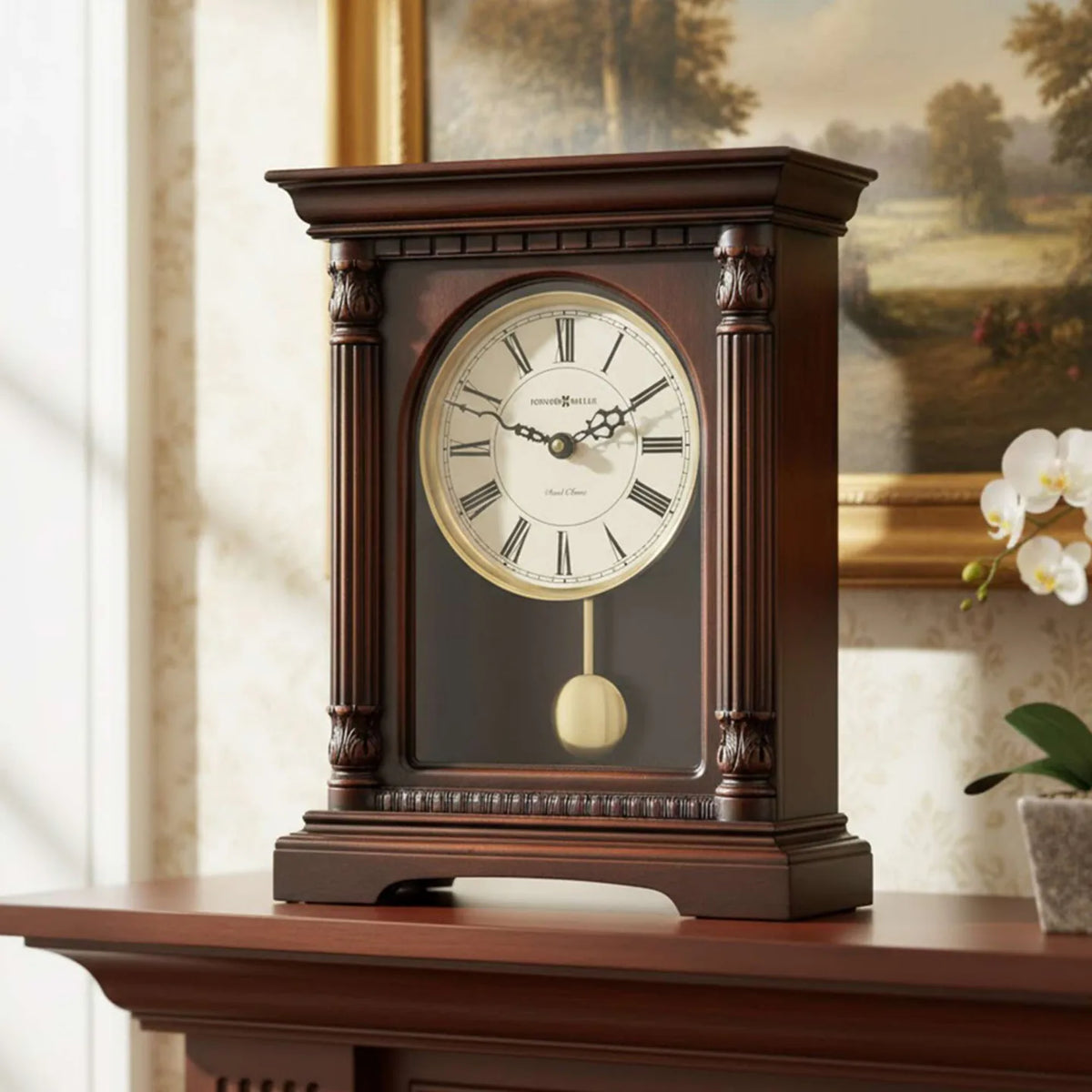 Langeland Chiming Mantel Clock | Howard Miller