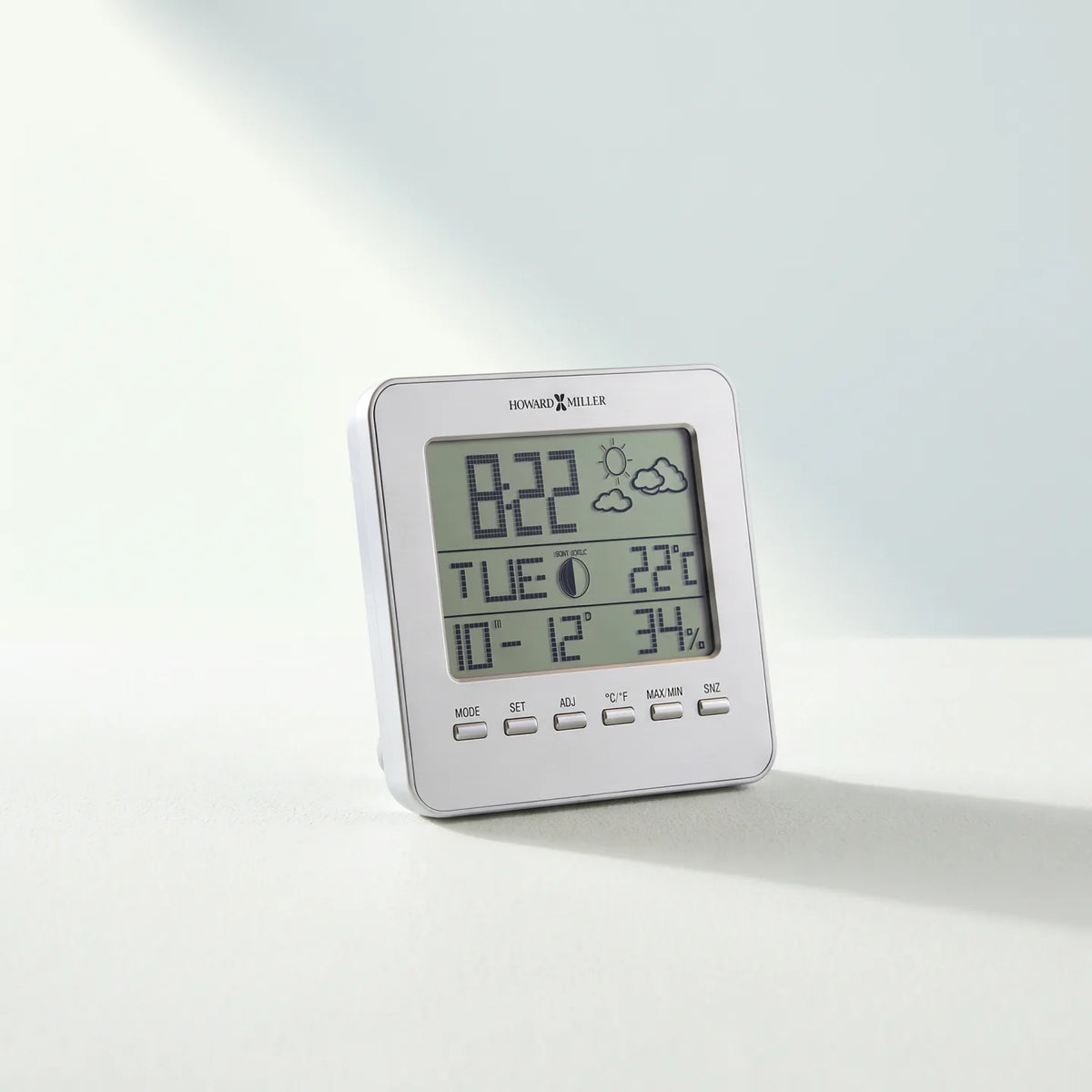 Weather View Alarm Clock | Howard Miller
