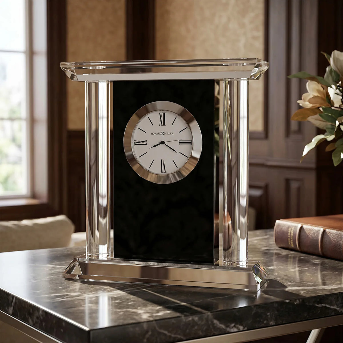 Colonnade Tabletop Clock | Howard Miller