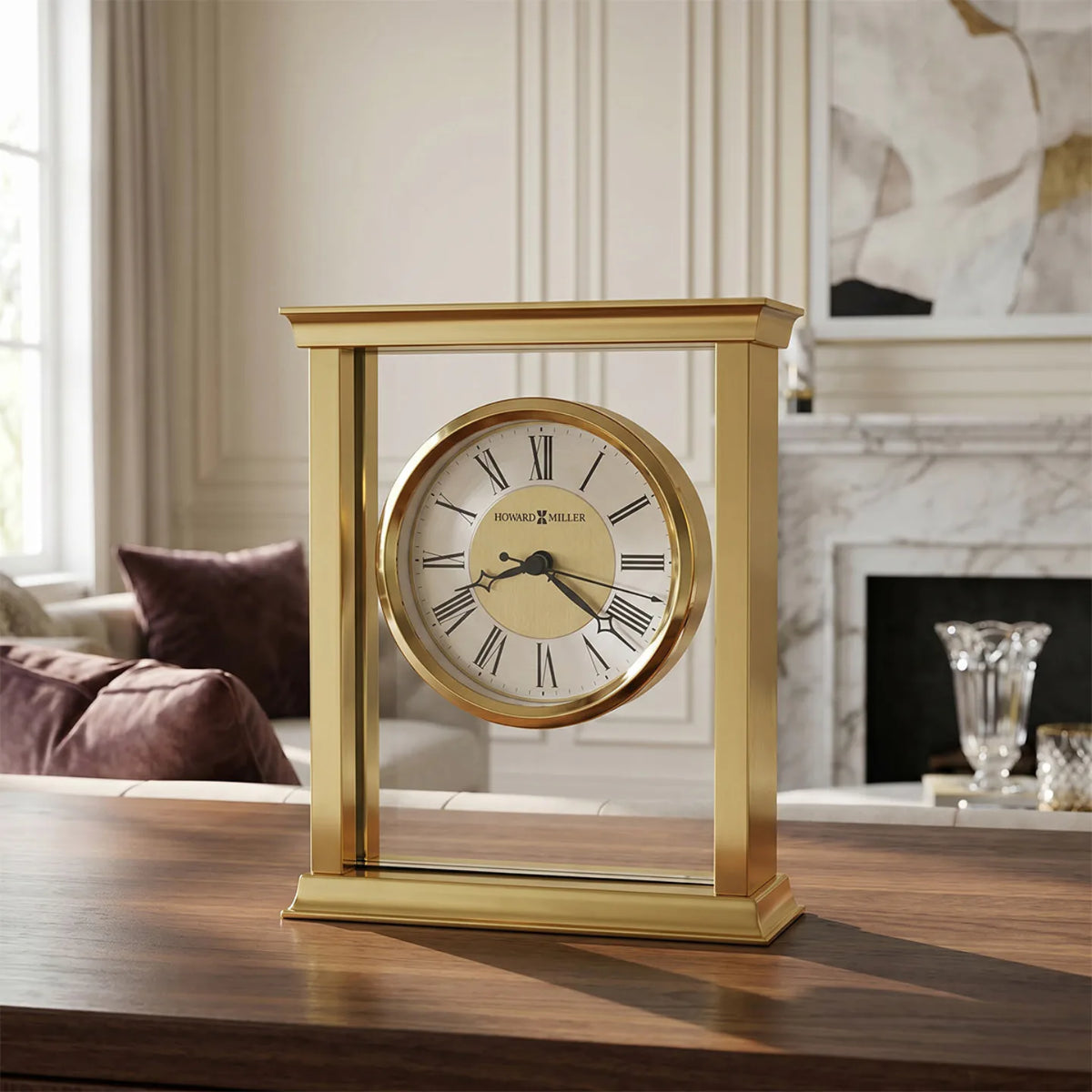Monticello Tabletop Clock | Howard Miller
