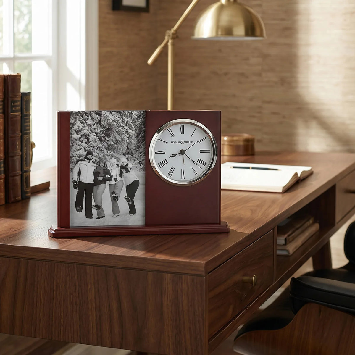 Portrait Caddy II Picture Frame Clock | Howard Miller