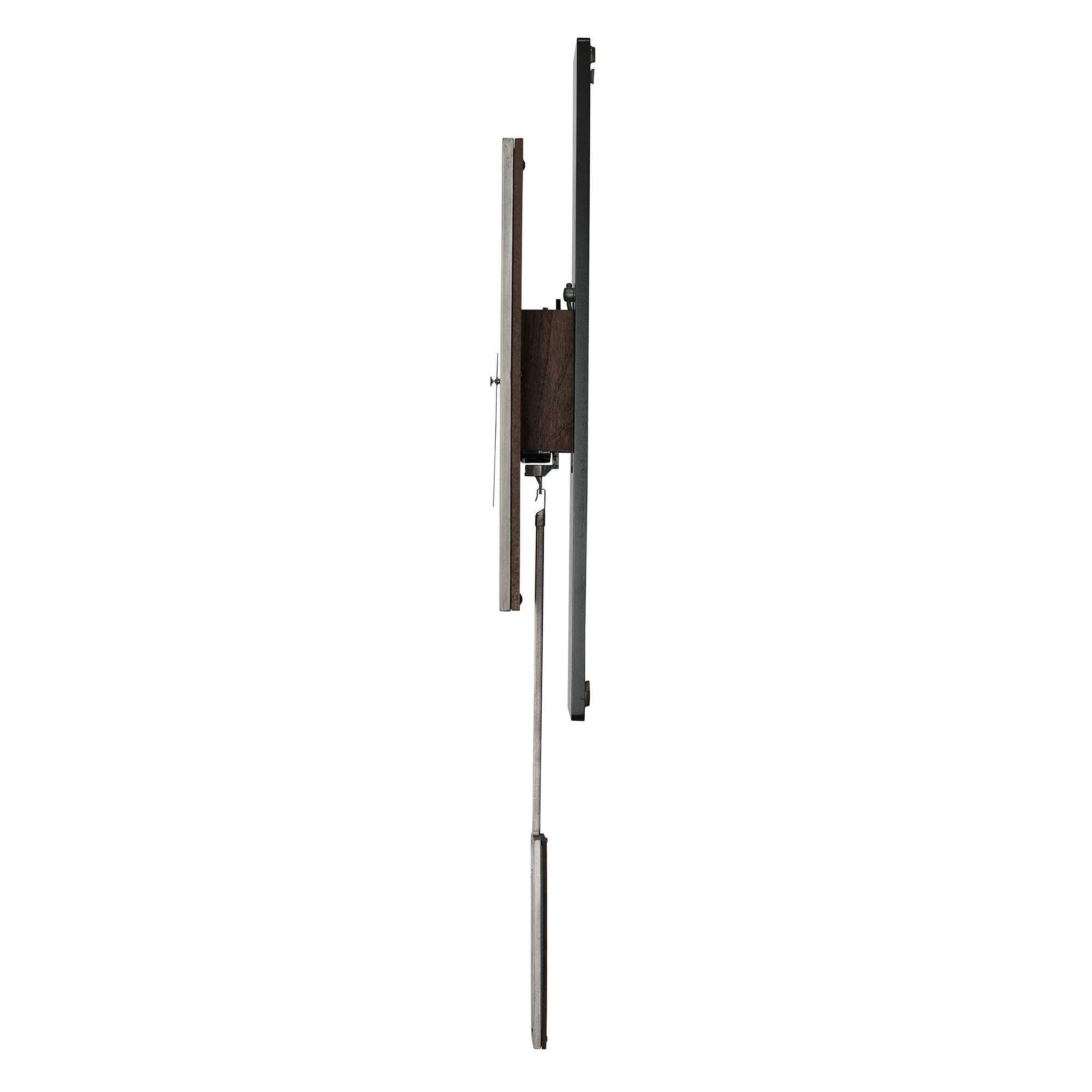 Side view of a modern wall-mounted display or screen