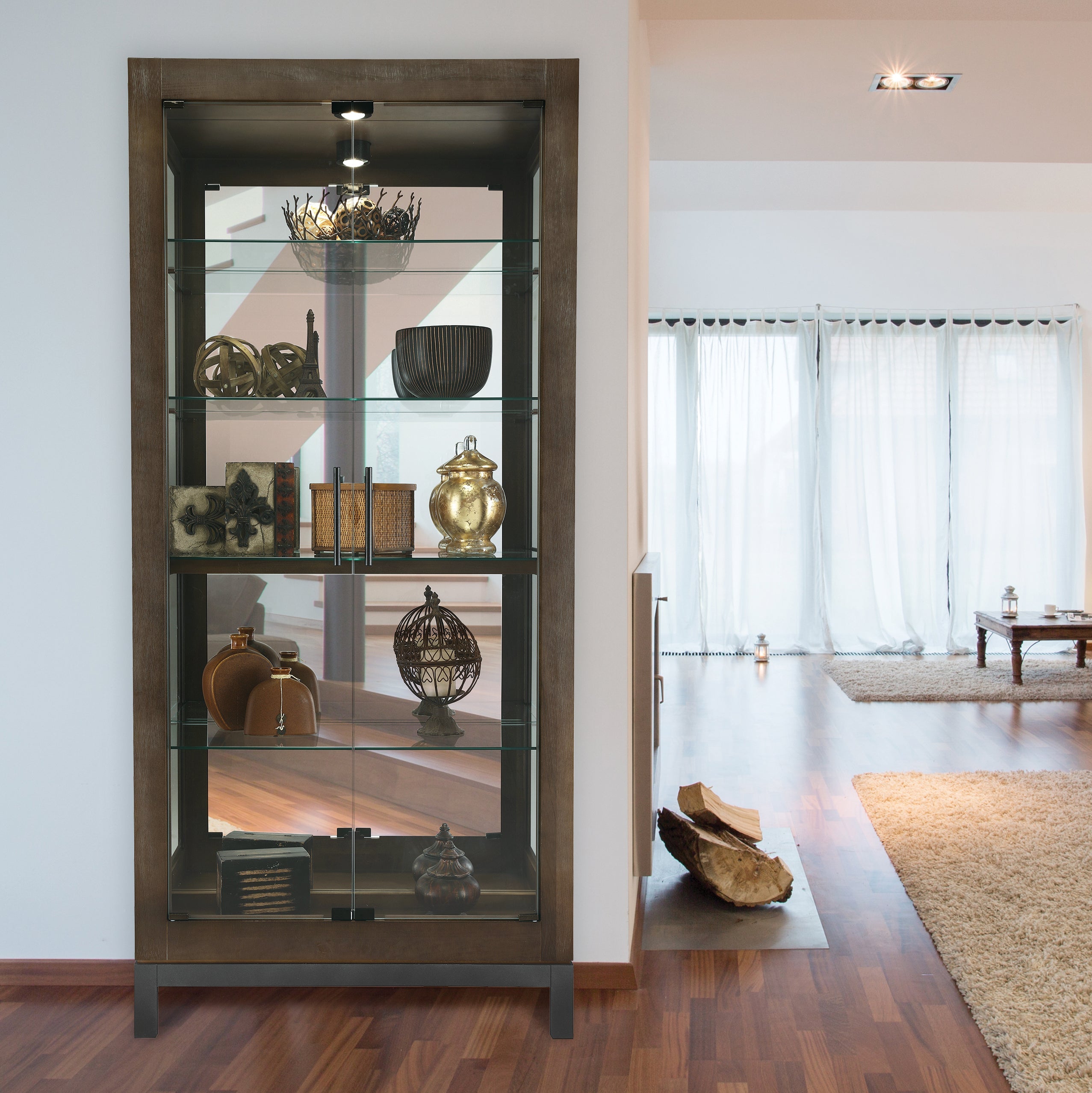 Curio Display Cabinets, Storage Cabinets, & Bookcases Room