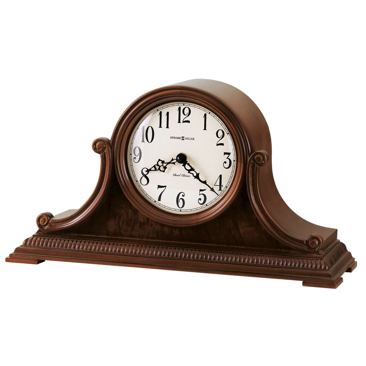 Howard Miller Albright Mantel Clock, 16-inch, product packshot on a white background