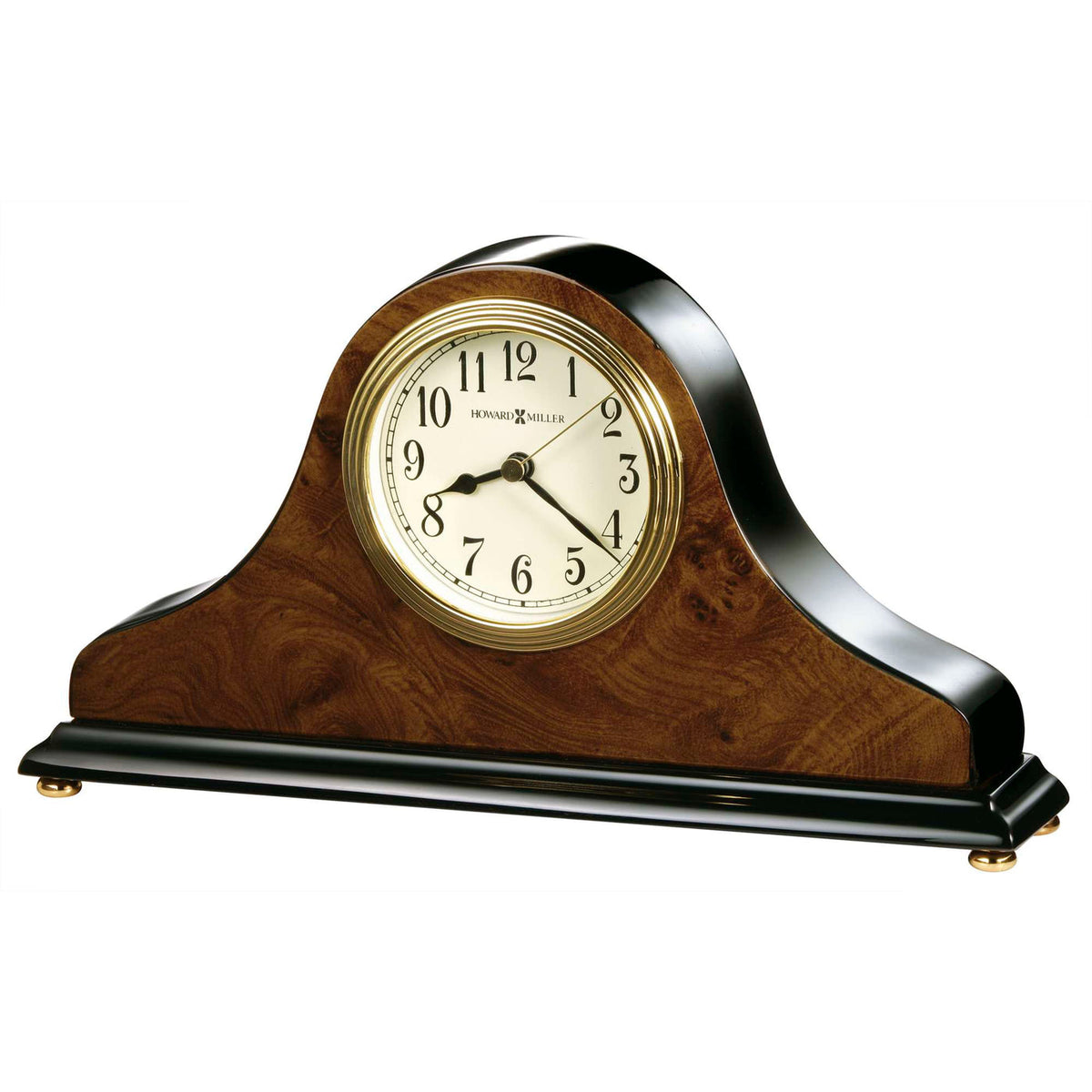 Howard Miller Baxter Tabletop Clock, 10-inch, product packshot on a white background