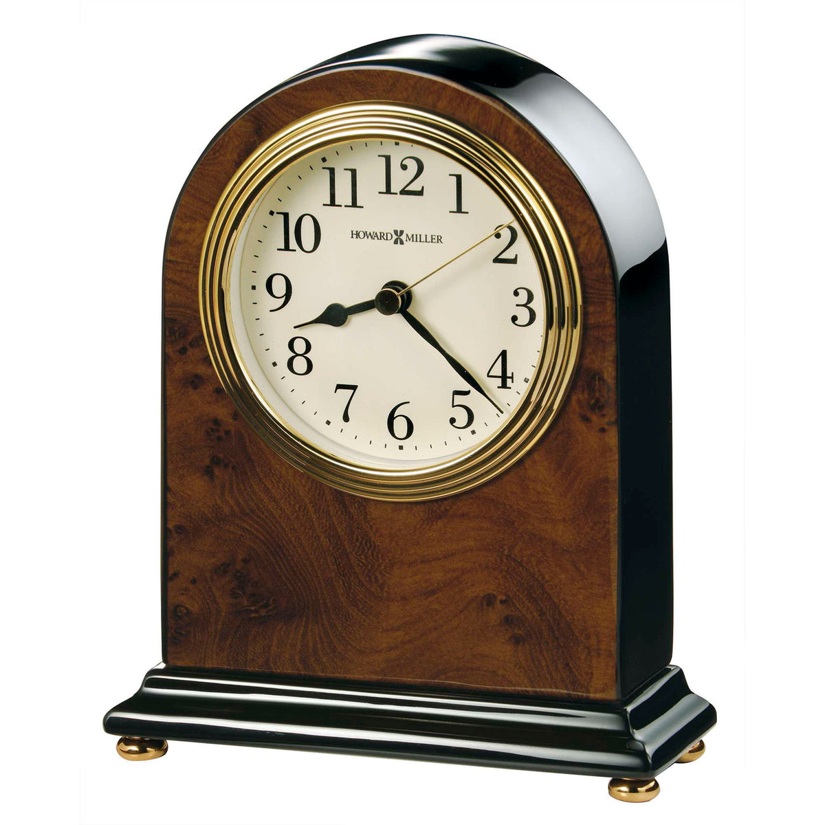 Howard Miller Bedford Tabletop Clock, 6-inch, product packshot on a white background