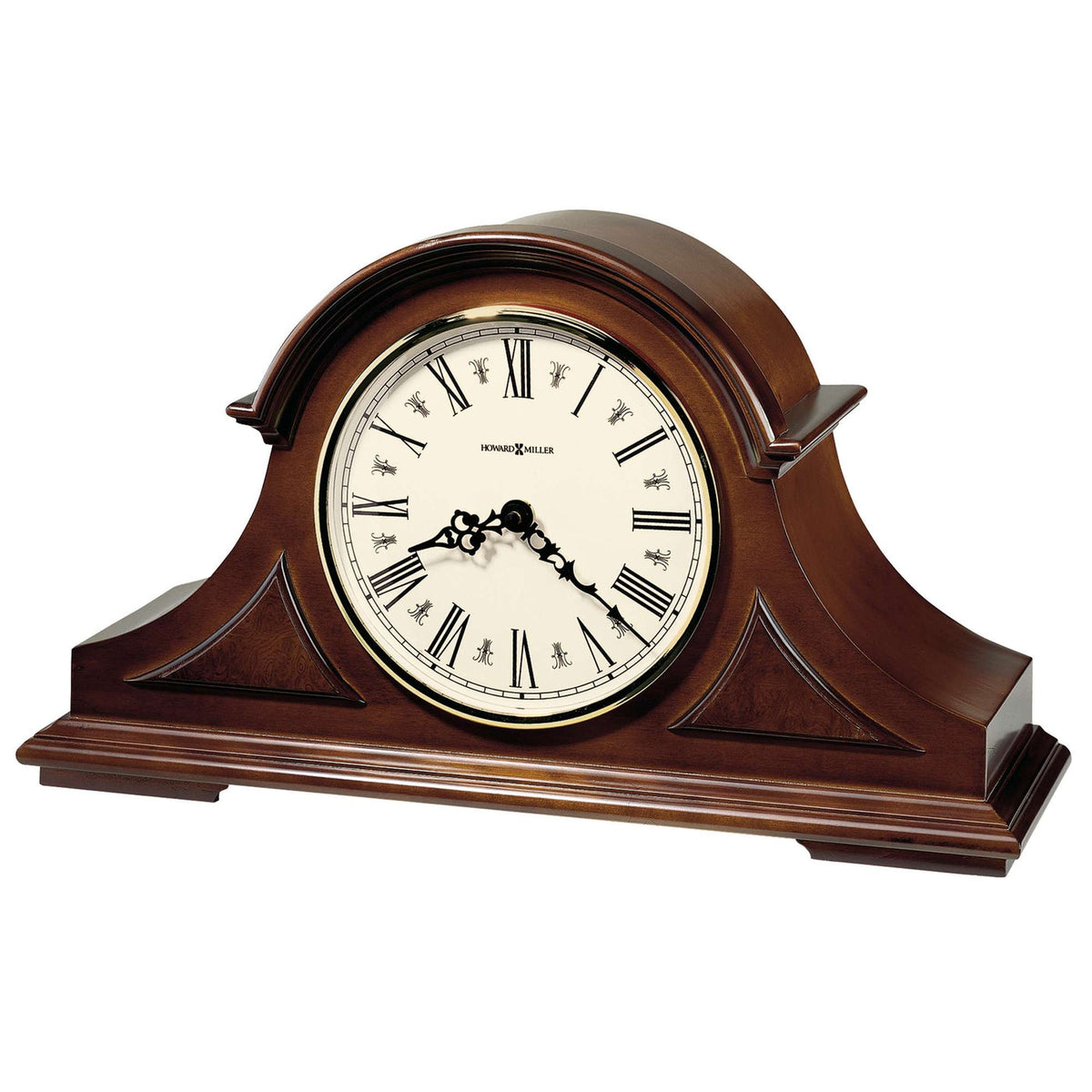 Howard Miller Burton II Mantel Clock, 17-inch, product packshot on a white background