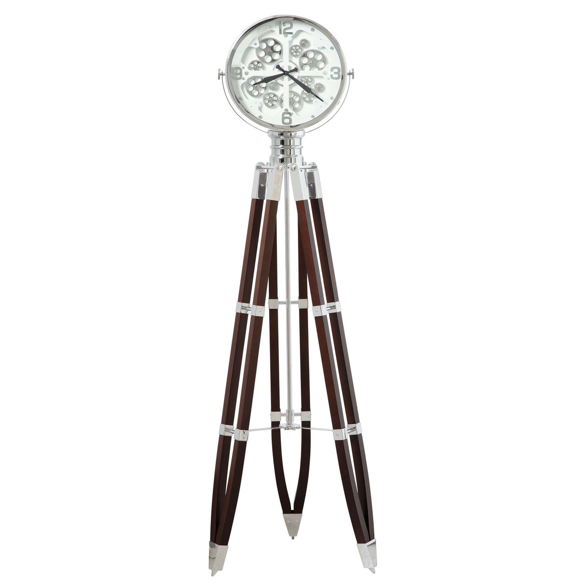 Howard Miller Caspian Tripod Grandfather Clock, 74-inch, product packshot on a white background
