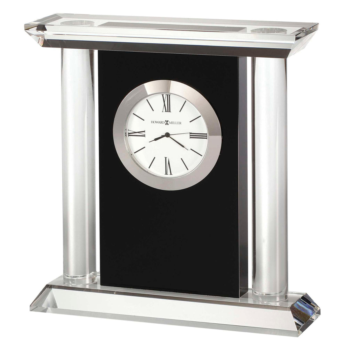 Howard Miller Colonnade Tabletop Clock, 7-inch, product packshot on a white background