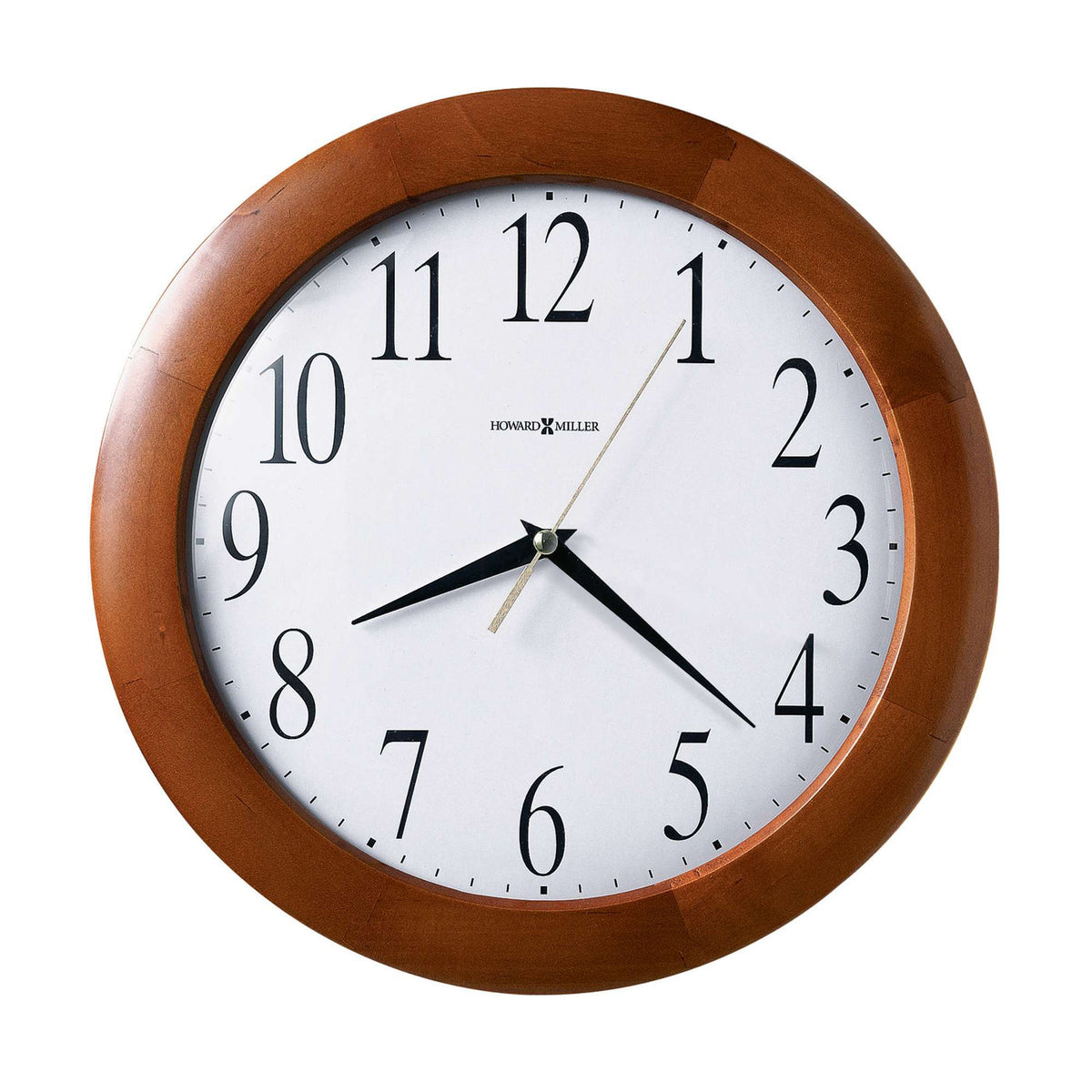 Howard Miller Corporate Wall Clock, 13-inch, product packshot on a white background