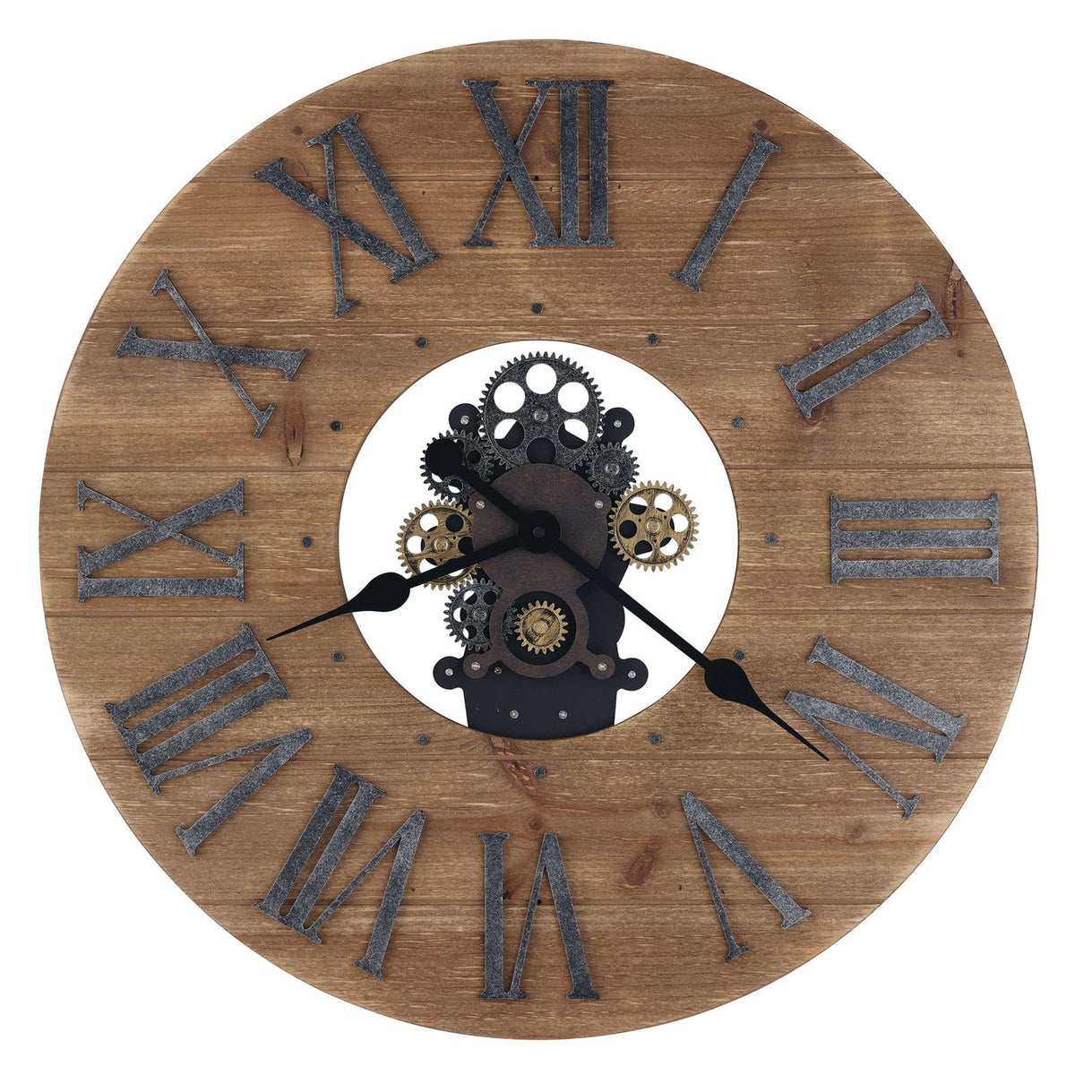 Howard Miller Forest Oversized Gallery Wall Clock, 24-inch, product packshot on a white background