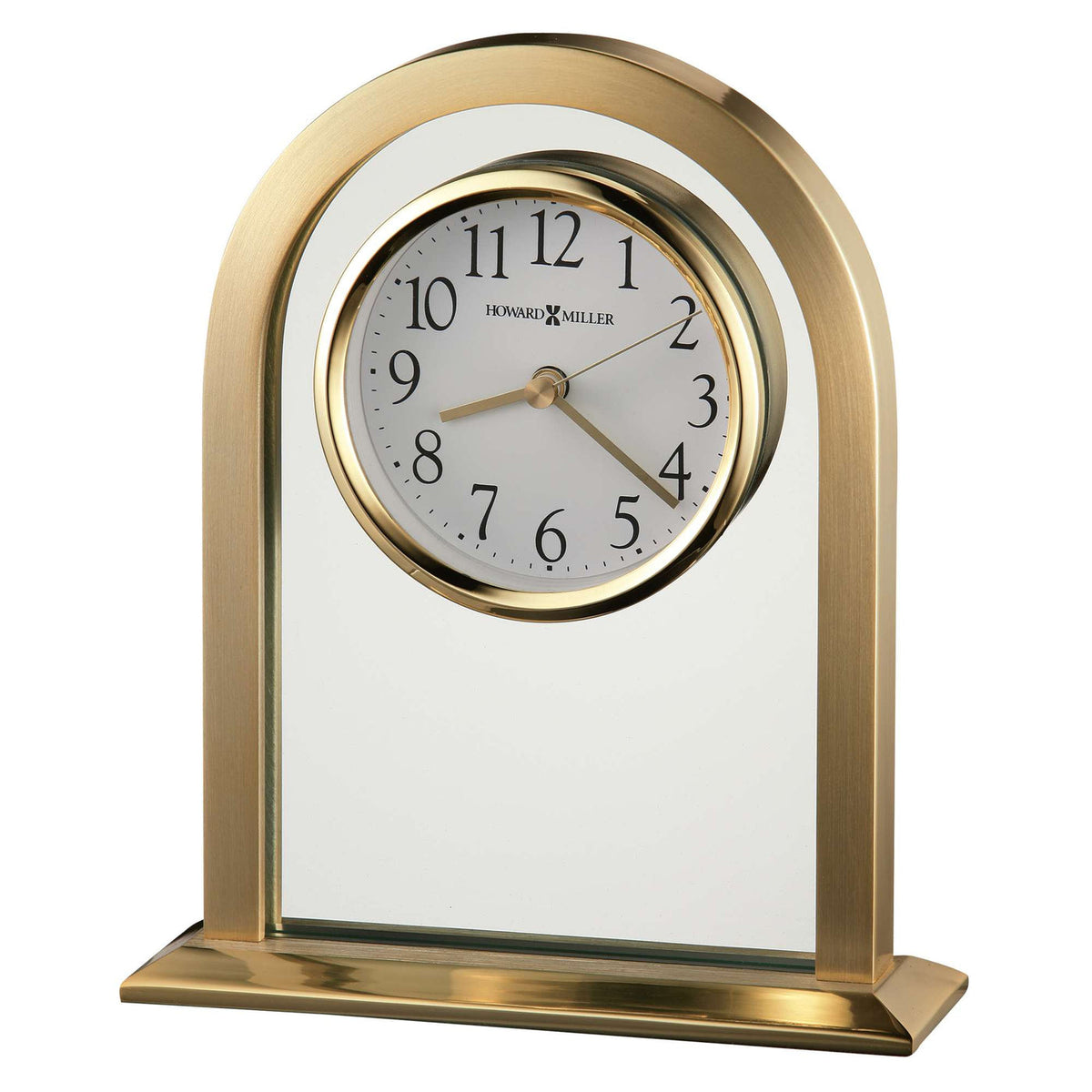 Howard Miller Imperial Tabletop Clock, 8-inch, product packshot on a white background