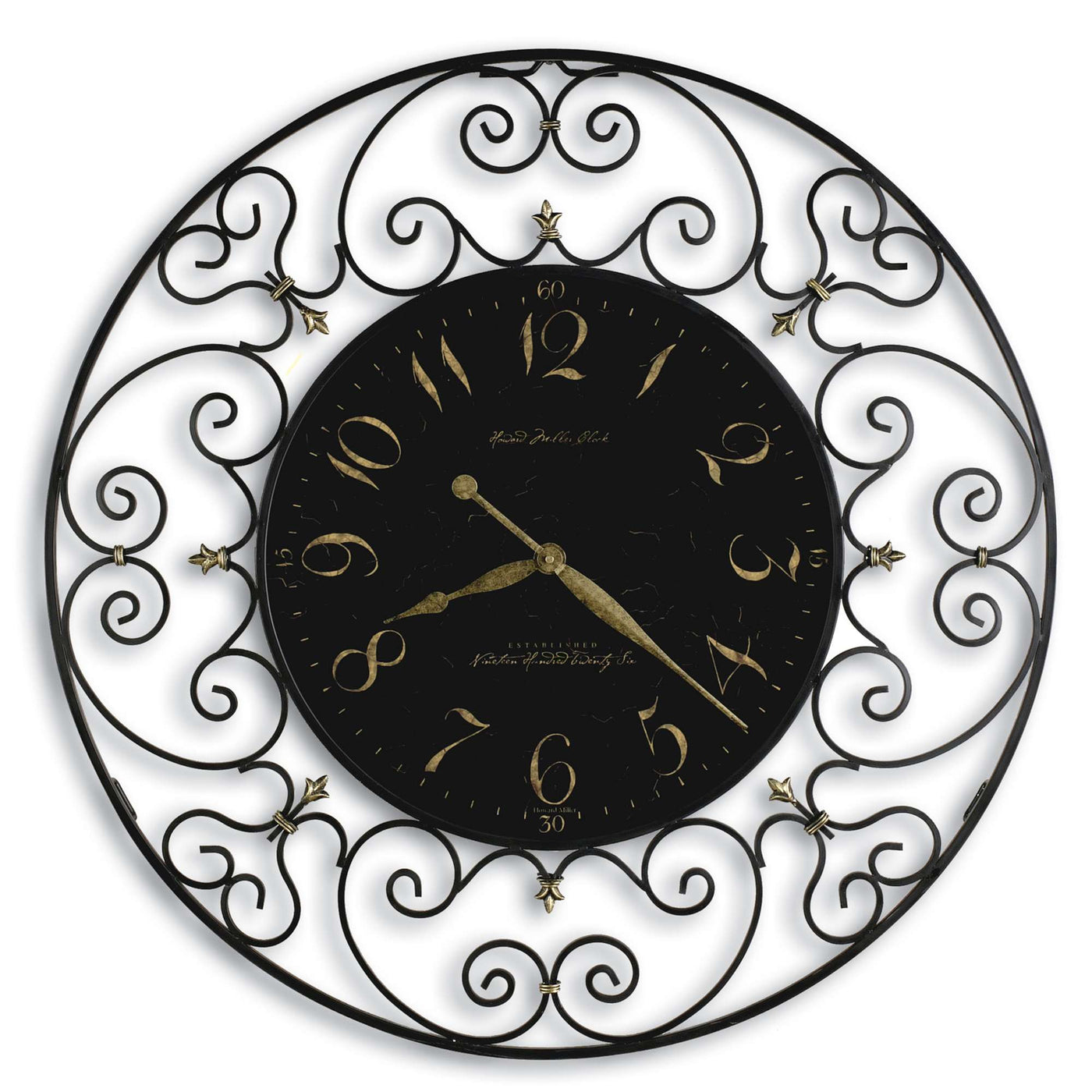 Joline 36 in Oversized Wall Clock | Howard Miller