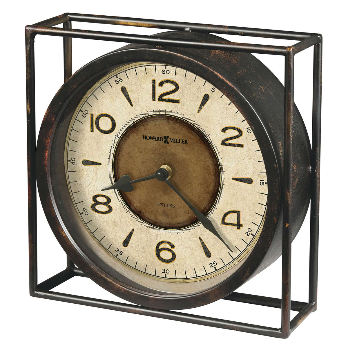 Howard Miller Kayden Mantel Clock, 10-inch, product packshot on a white background