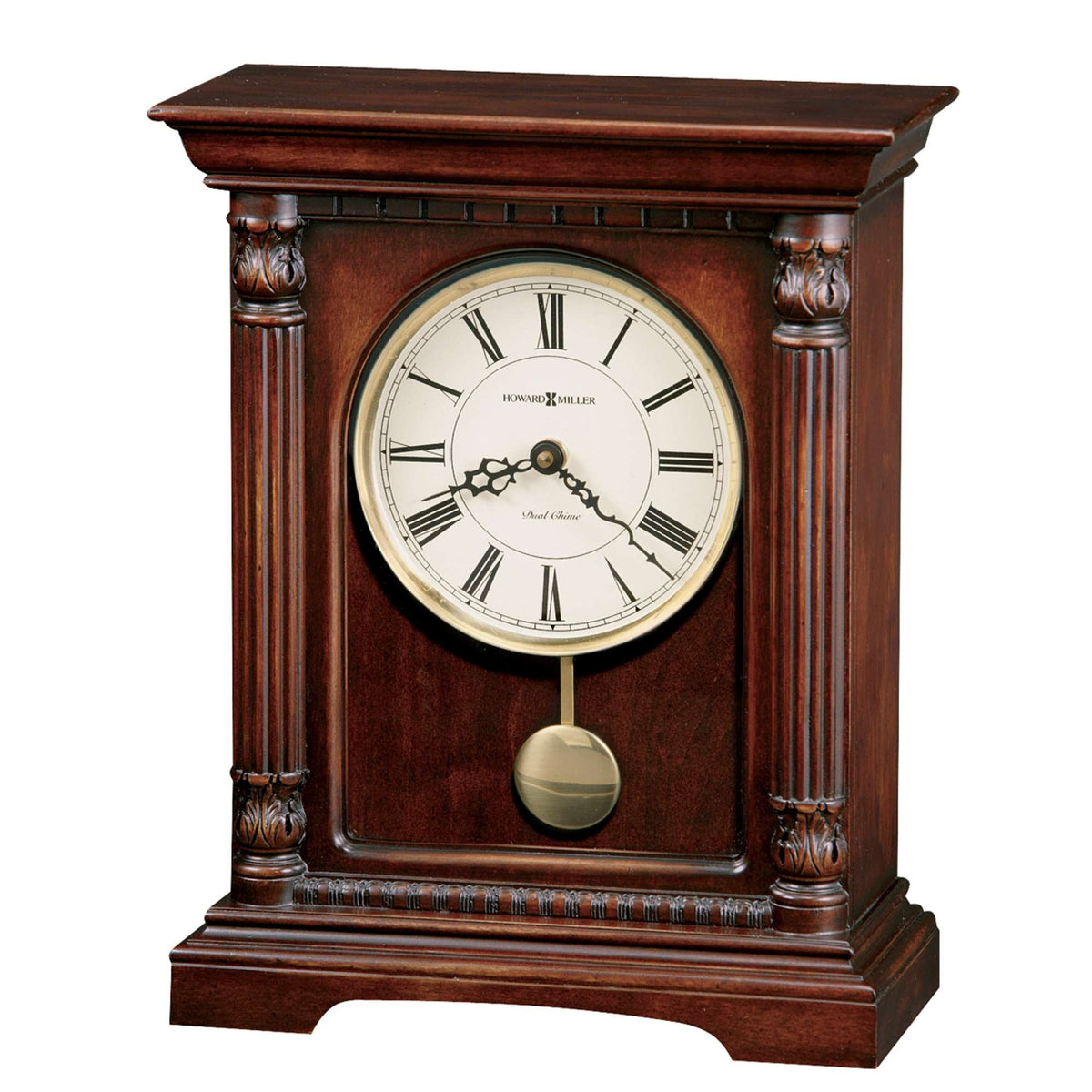 Howard Miller Langeland Mantel Clock, 14-inch, product packshot on a white background