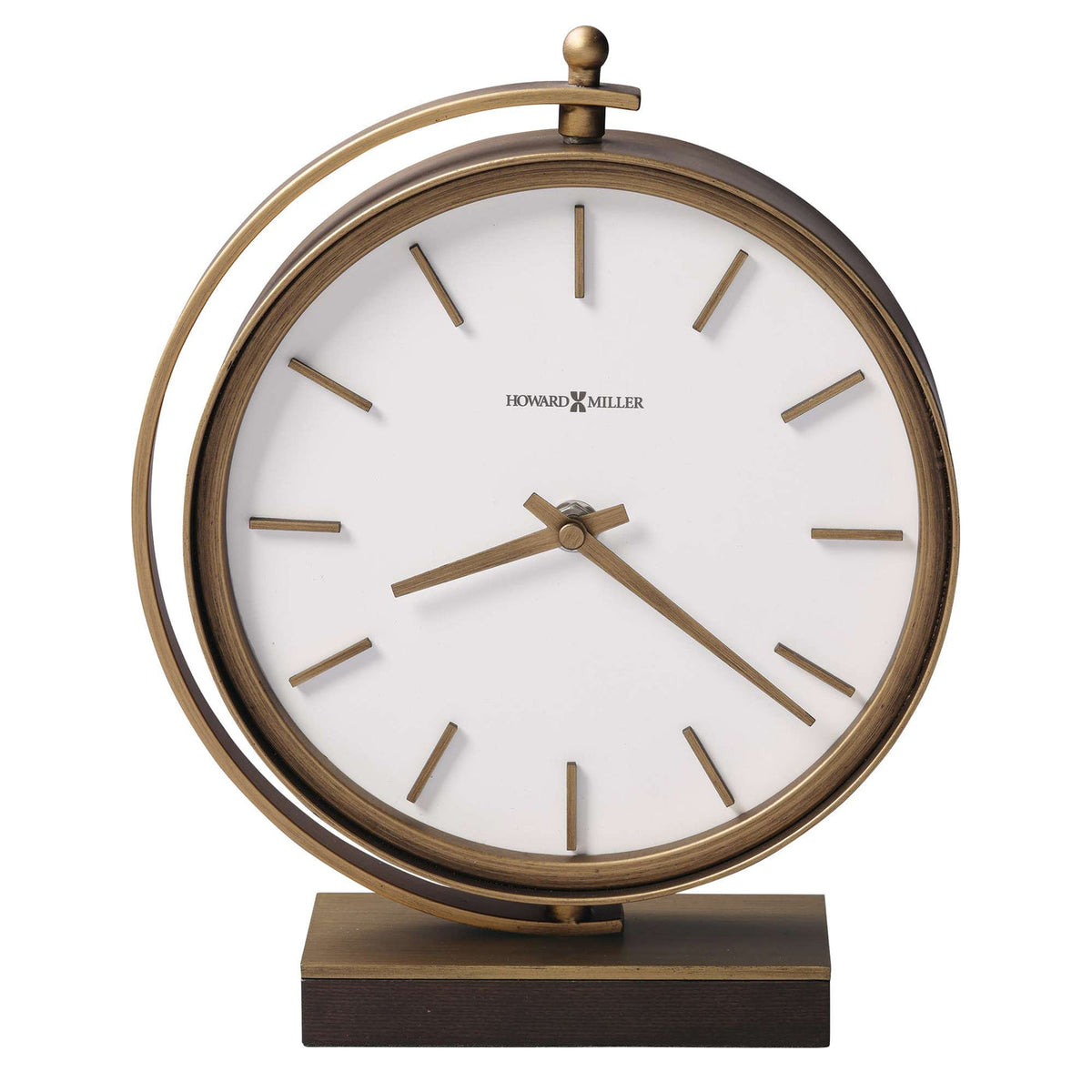 Howard Miller Mariam Accent Clock, 10-inch, product packshot on a white background