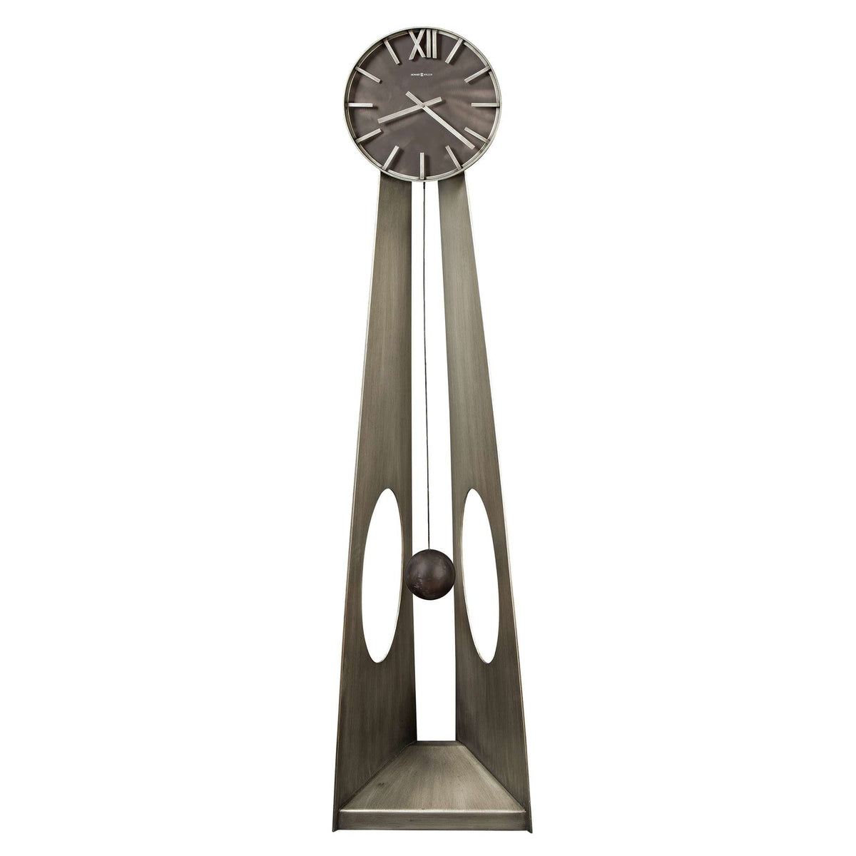 Howard Miller Odie Grandfather Clock, 74-inch, product packshot on a white background