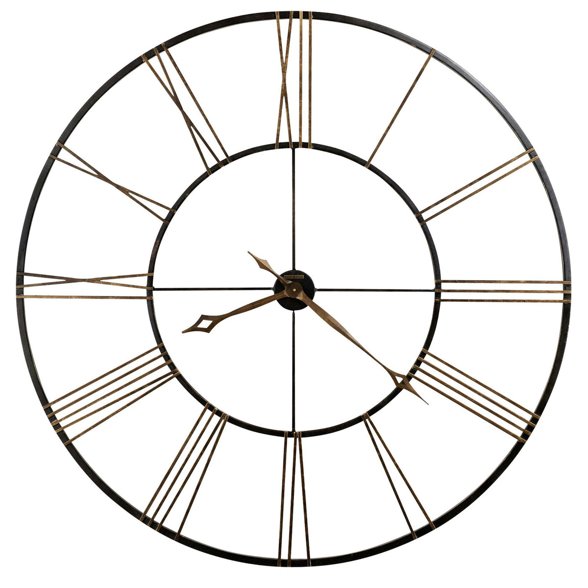 Howard Miller Postema Wall Clock, 49-inch, product packshot on a white background