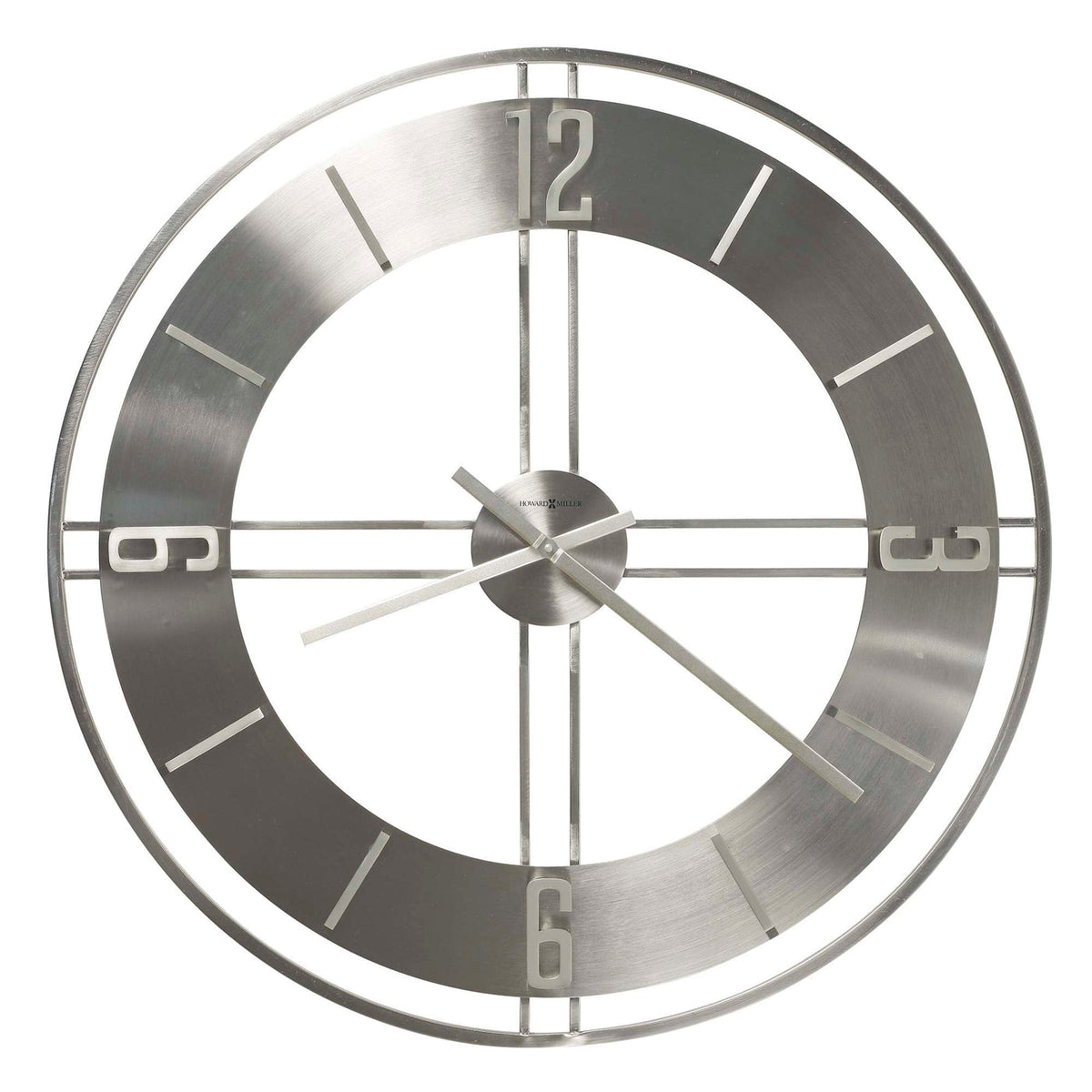 Howard Miller Stapleton Wall Clock, 30-inch, product packshot on a white background