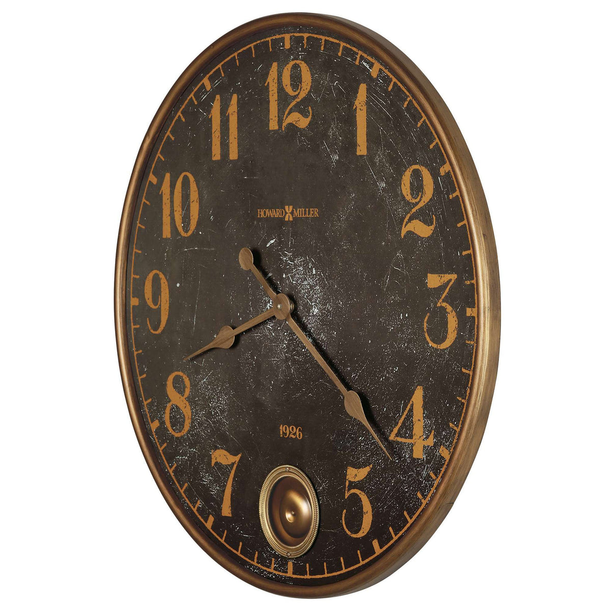Howard Miller Union Depot Gallery Wall Clock, 23-inch, product packshot on a white background