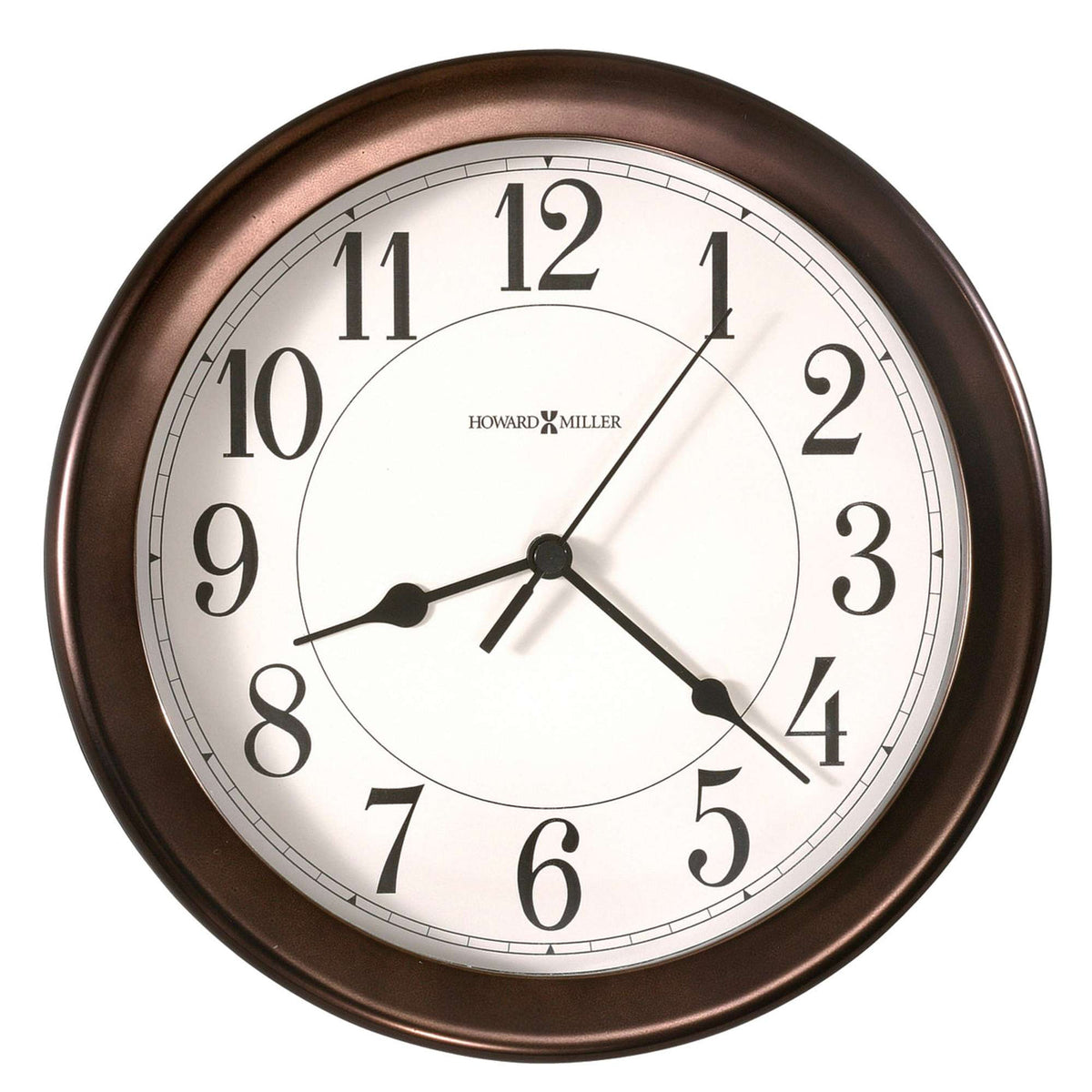 Howard Miller Virgo Wall Clock, 8-inch, product packshot on a white background