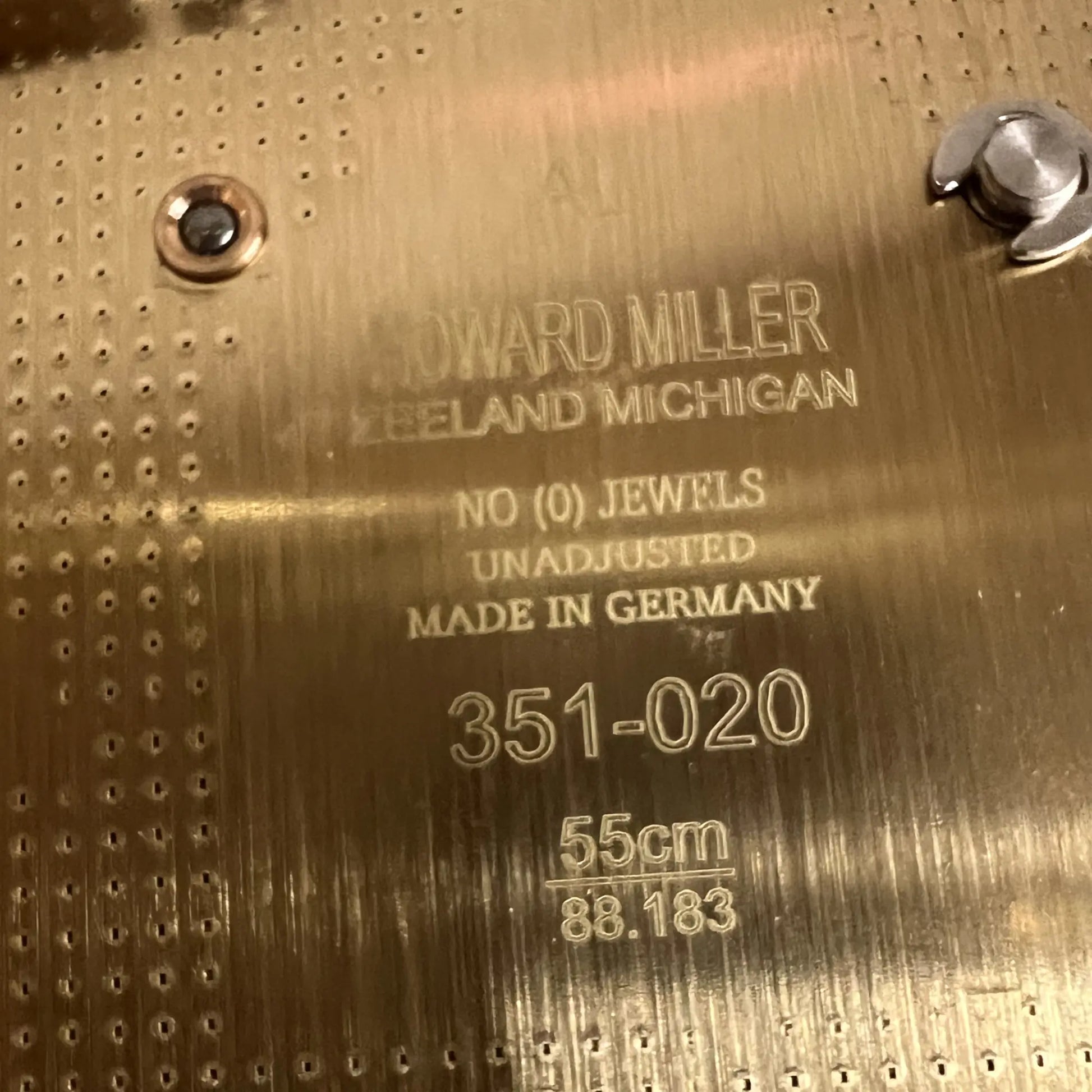 Hermle 351 Bottom Mount