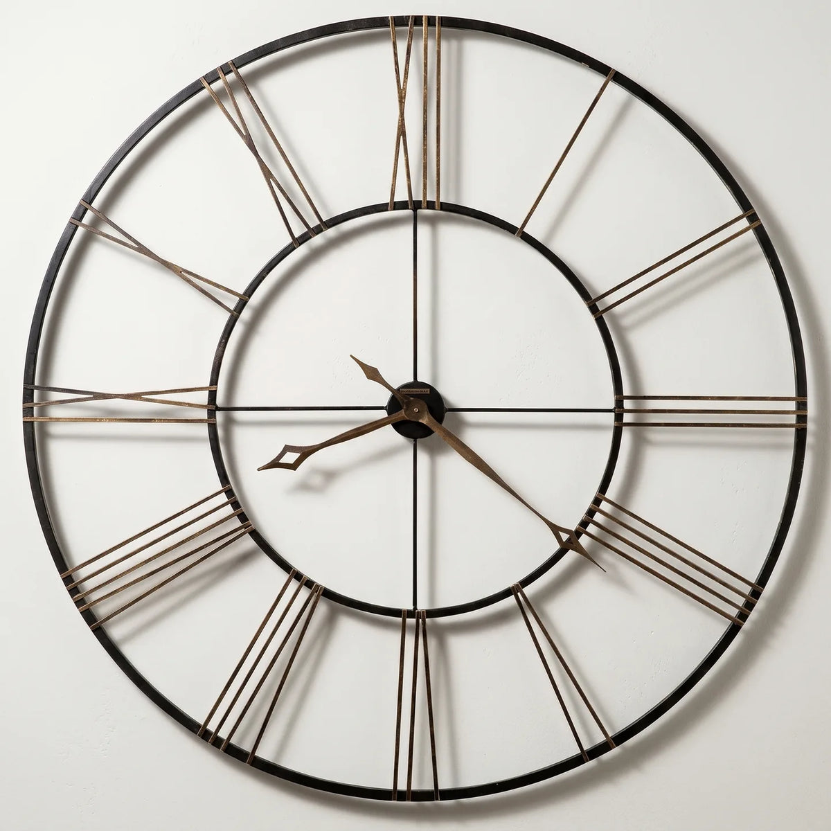 Howard Miller Postema Wall Clock, 49-inch, front view on a plain white background