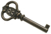 Antique Brass Door Key