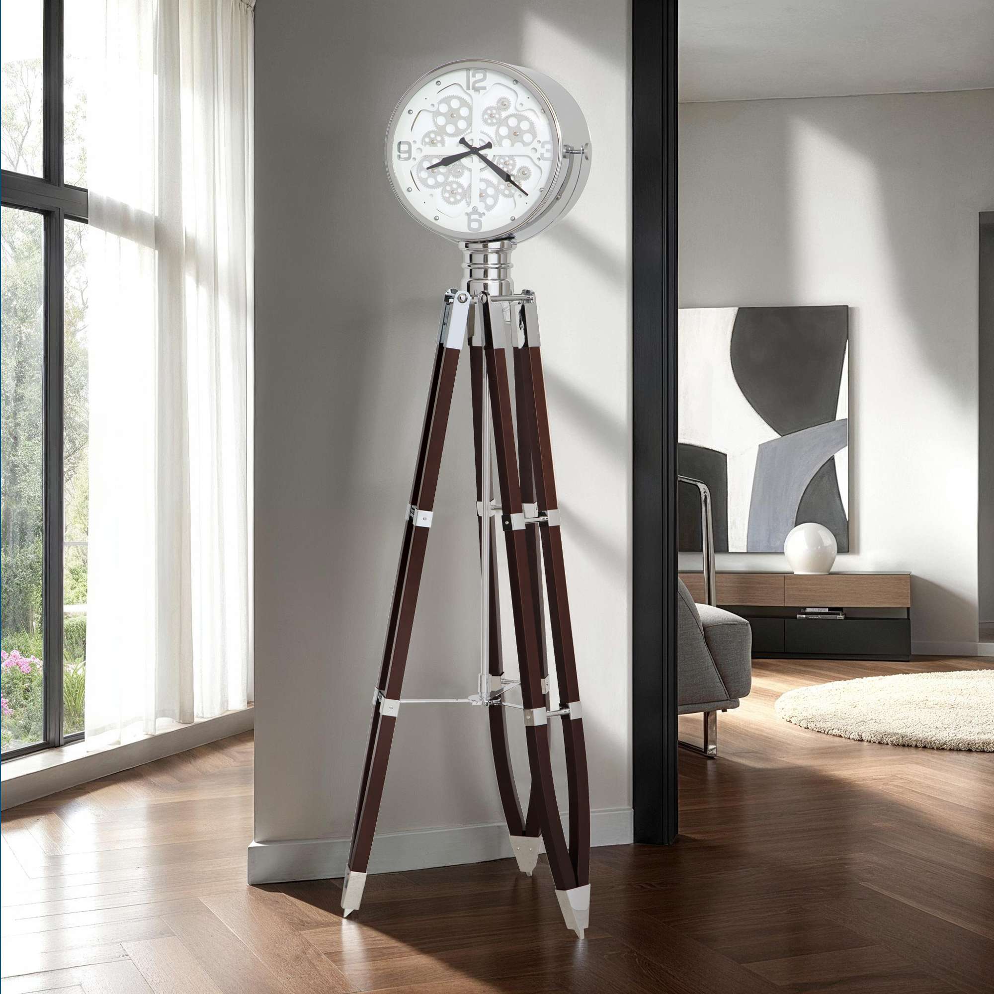 Caspian Tripod Grandfather Clock – Howard Miller