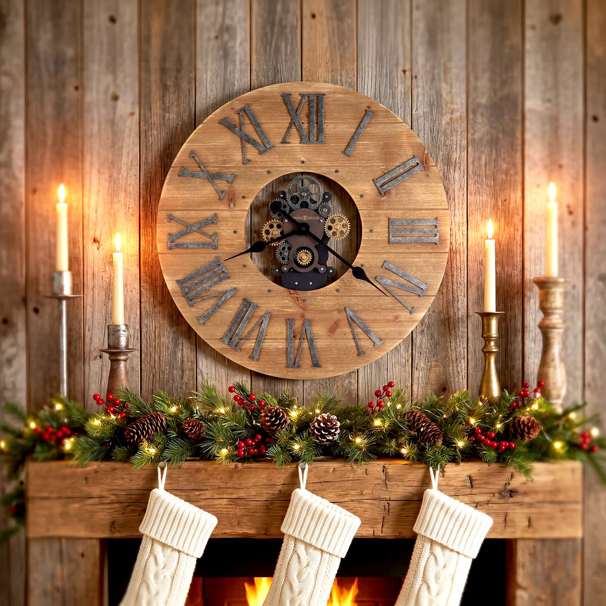 Forest Oversized Gallery Wall Clock