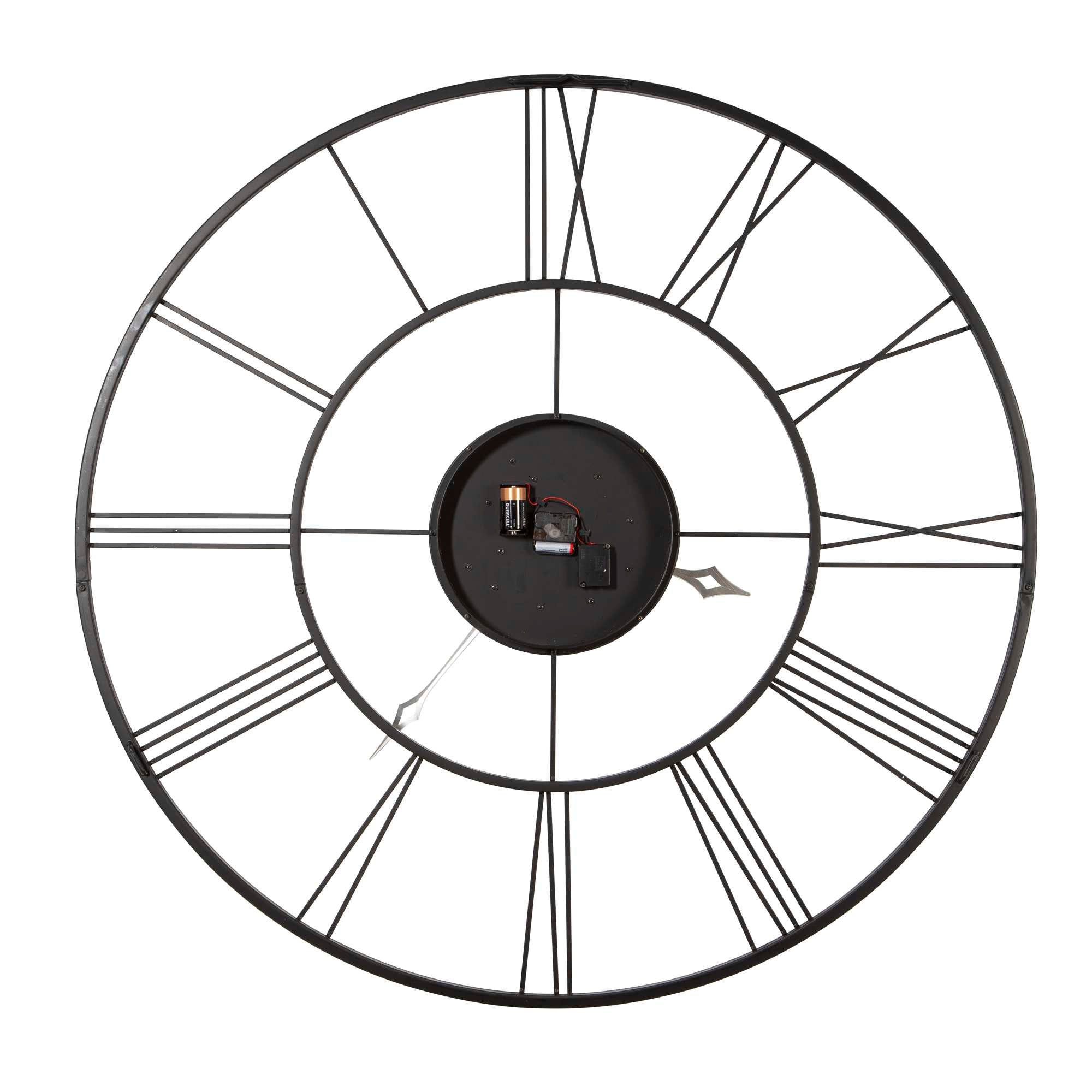 Dakota Oversized Wall Clock – Howard Miller