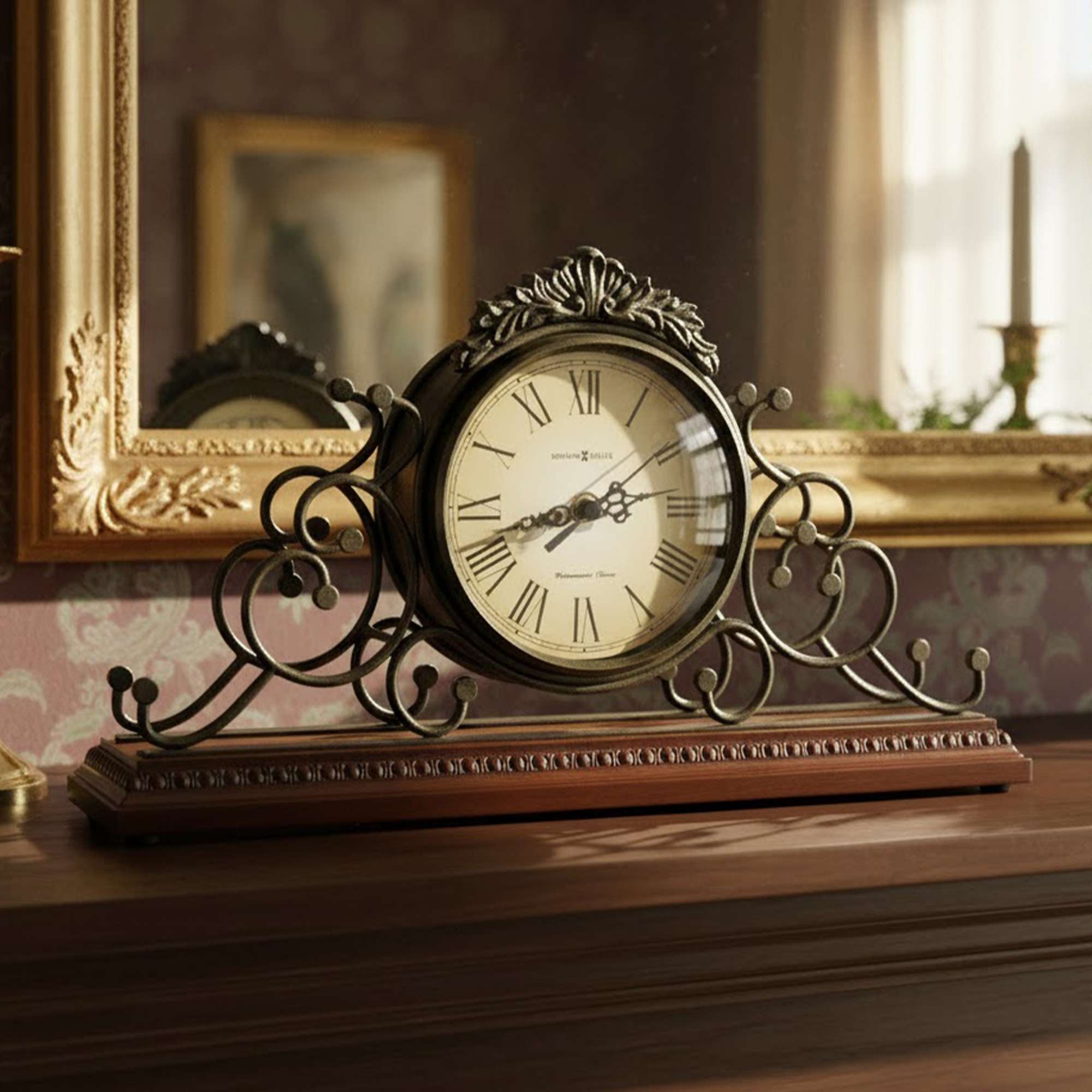 ハワードミラー ヴィンテージサイドテーブルクロック ハーマンミラー Adelaide Mantel Clock – Howard Miller