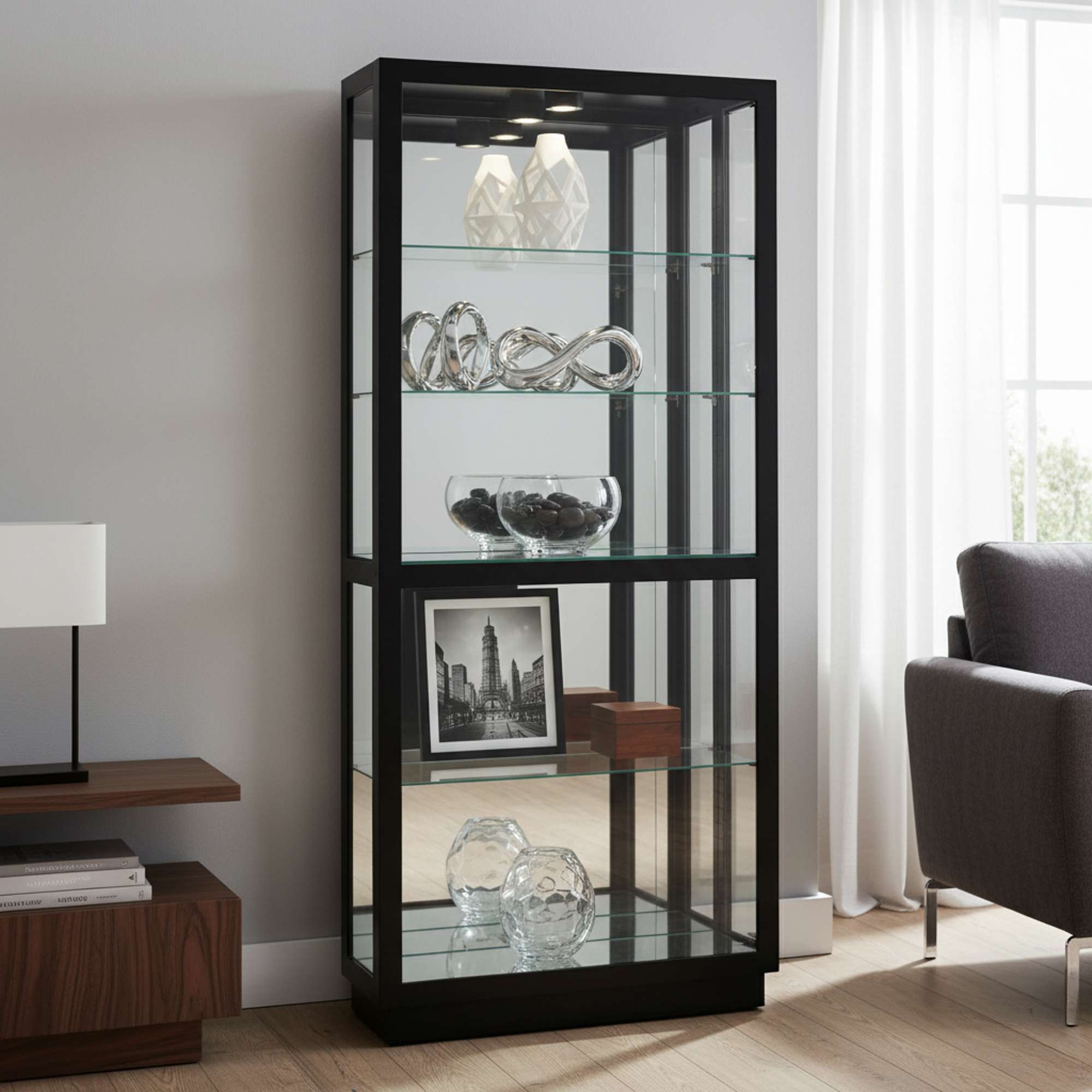 Jayden III Curio Cabinet – Howard Miller