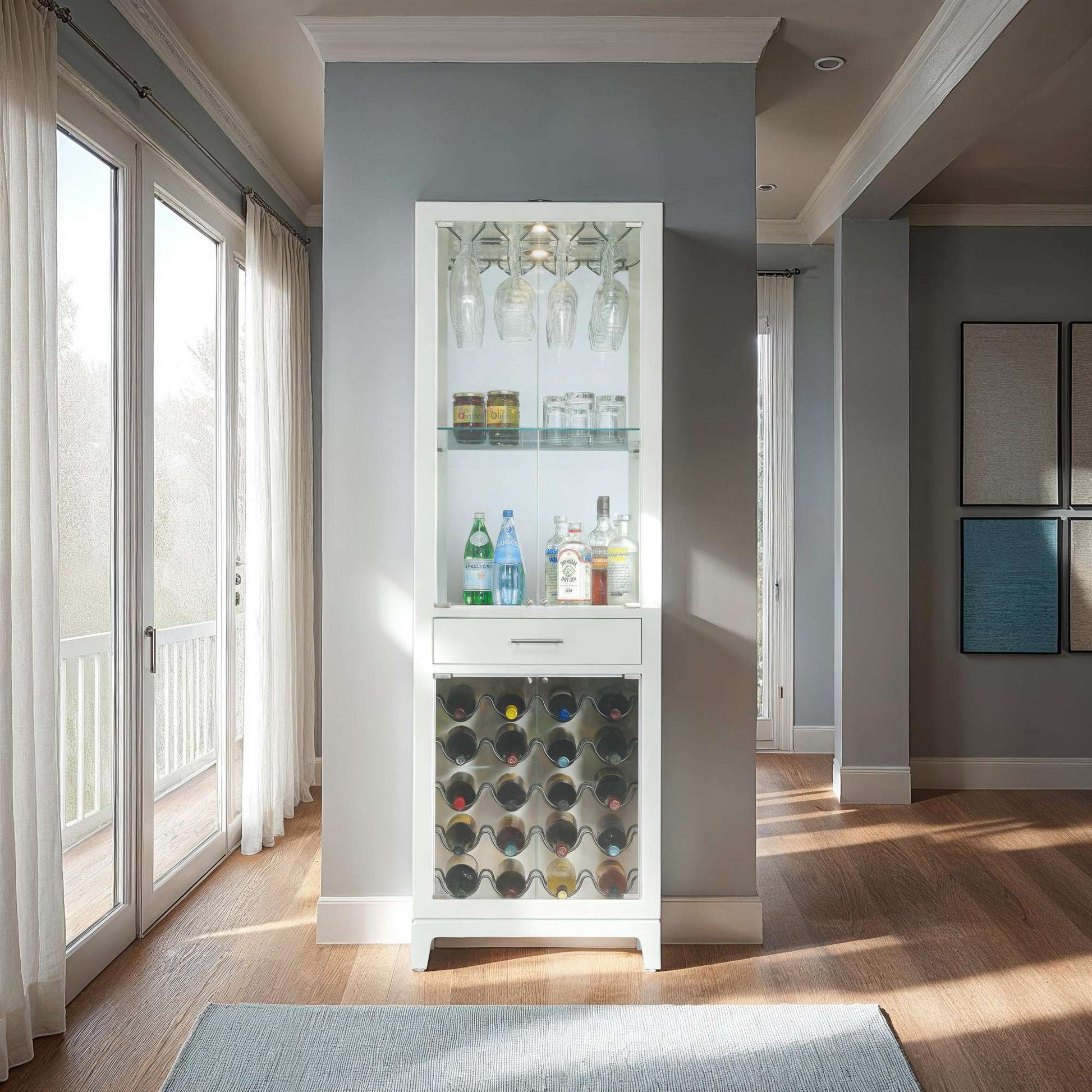 Samson II Wine and Bar Cabinet – Howard Miller