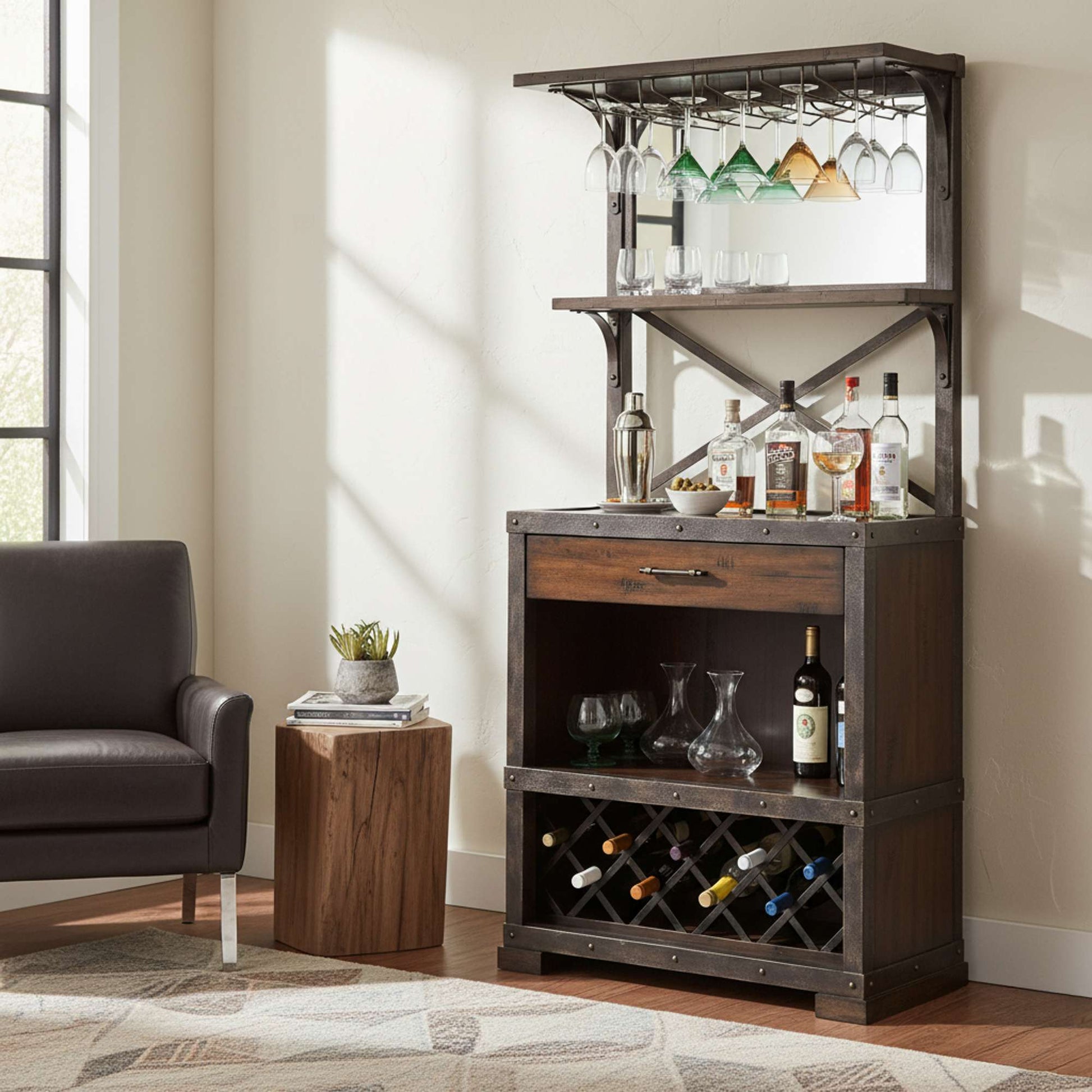 Red Mountain Wine Cabinet