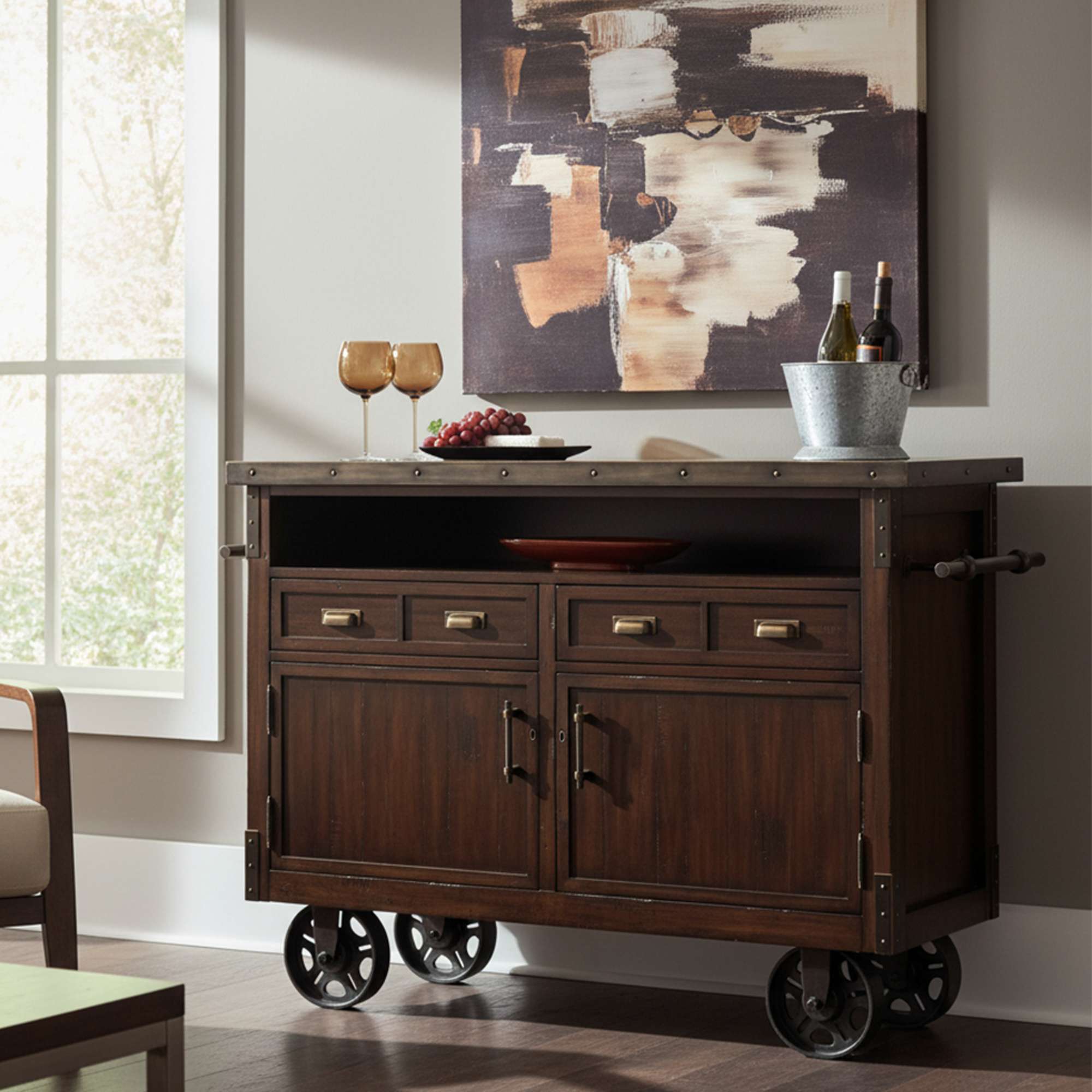 Barrows Wine Console – Howard Miller