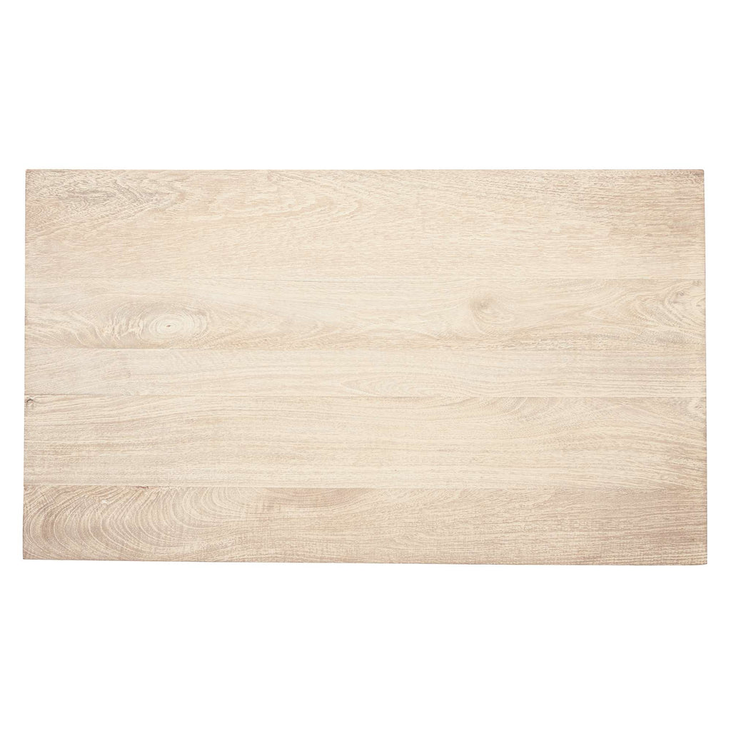 Light-colored wooden surface