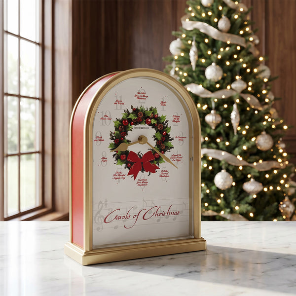 Carols Of Christmas II Tabletop Clock – Howard Miller